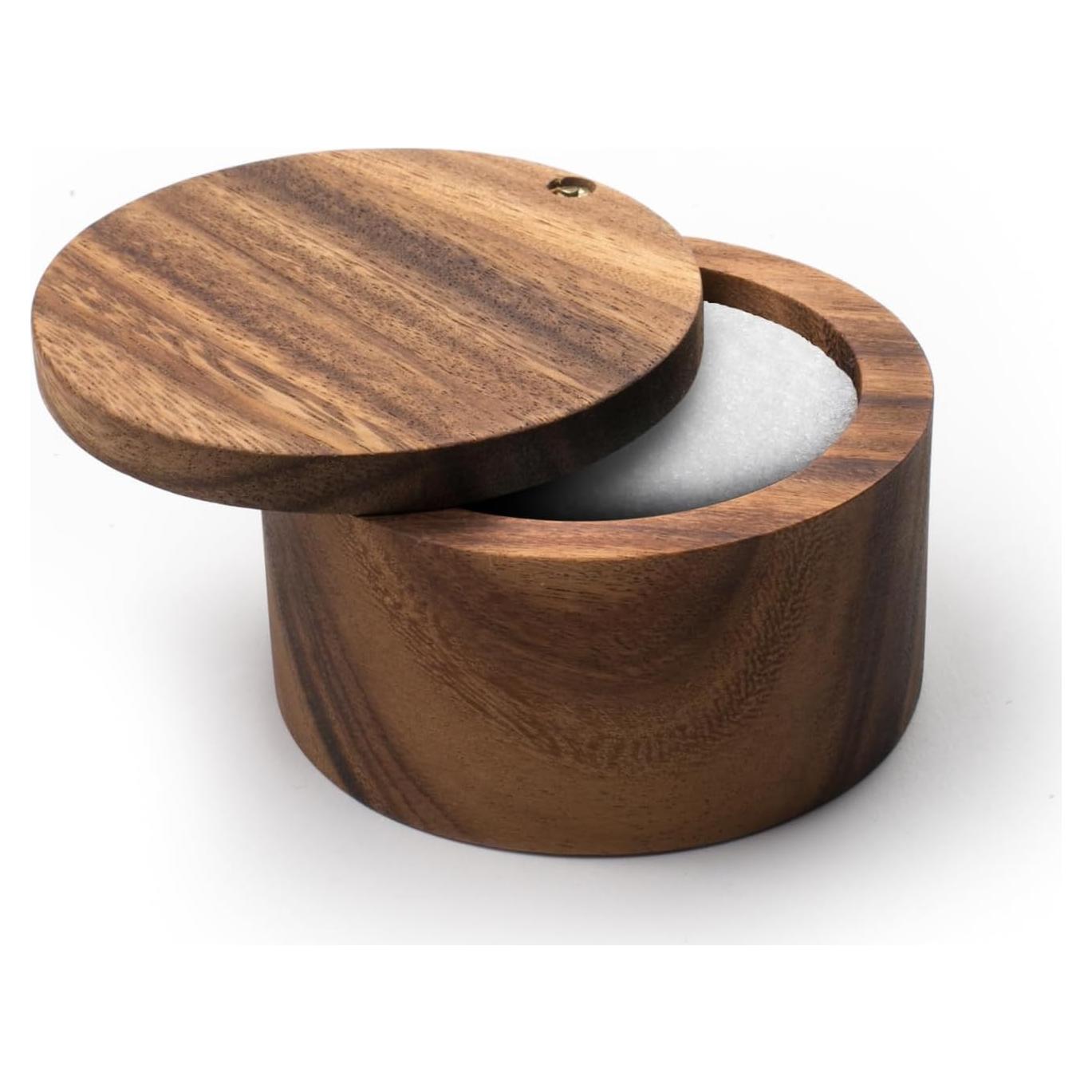 Cajón de Sal Ironwood Gourmet Madera de Acacia 10.16 cm