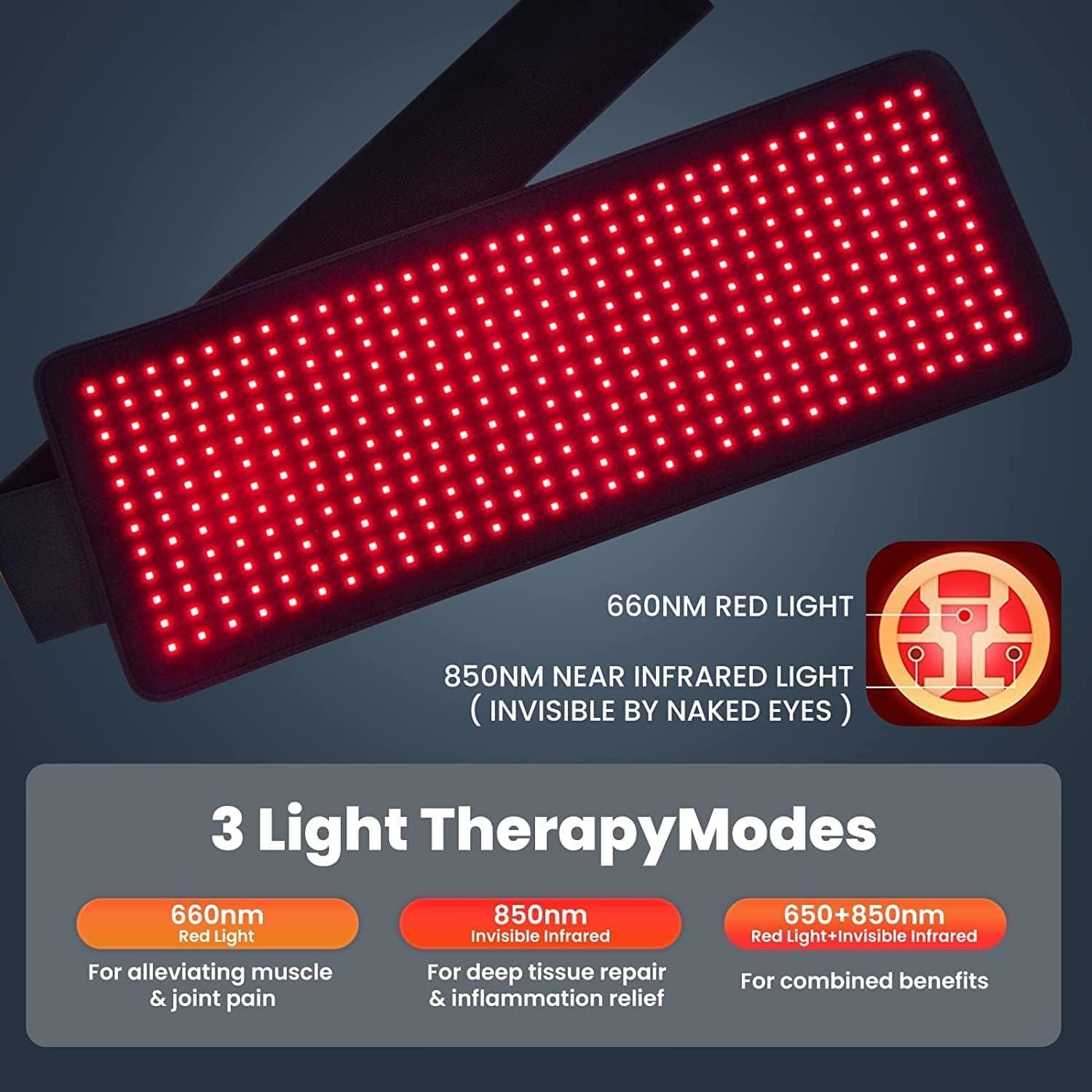 Almohadilla Terapia Luz Roja I-THERA-U 80x30cm 360 LEDs