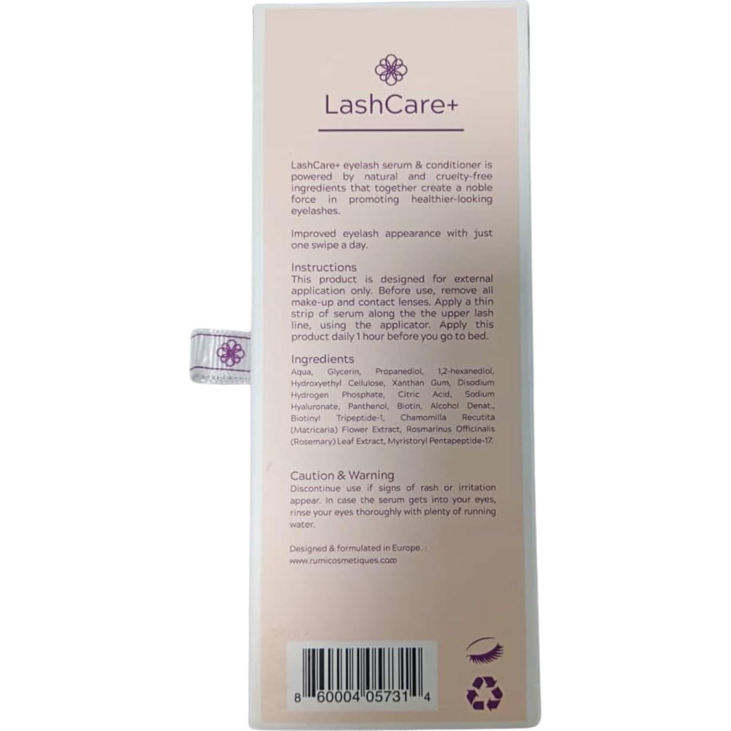 Suero Potenciador de Pestañas Rumi Cosmetiques 1mL - Ojos Sensibles