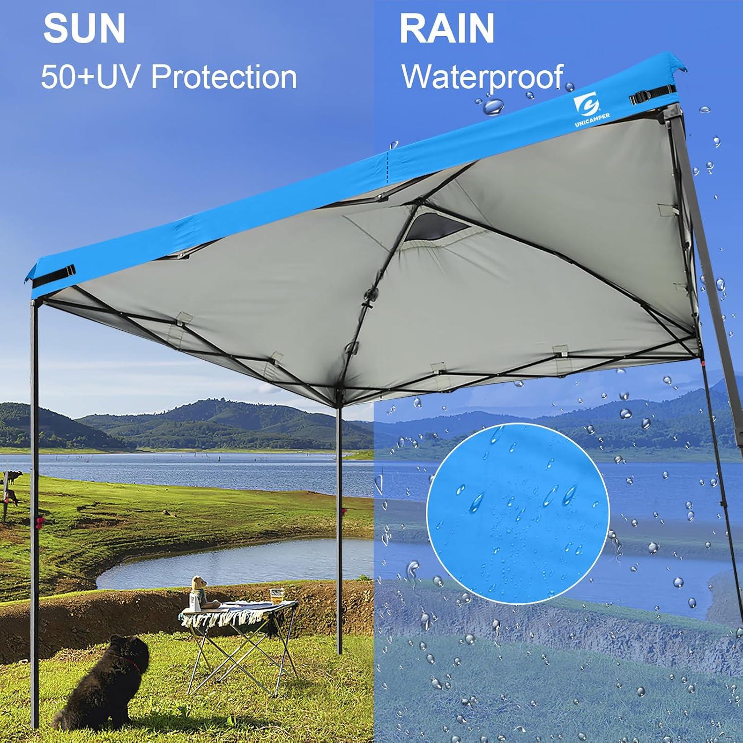 Cubierta Superior UNICAMPER 10x10m Impermeable Ventilada