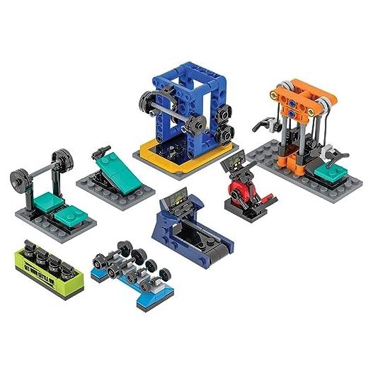 Juego de Construcción Brick Loot Gimnasio 195 Piezas