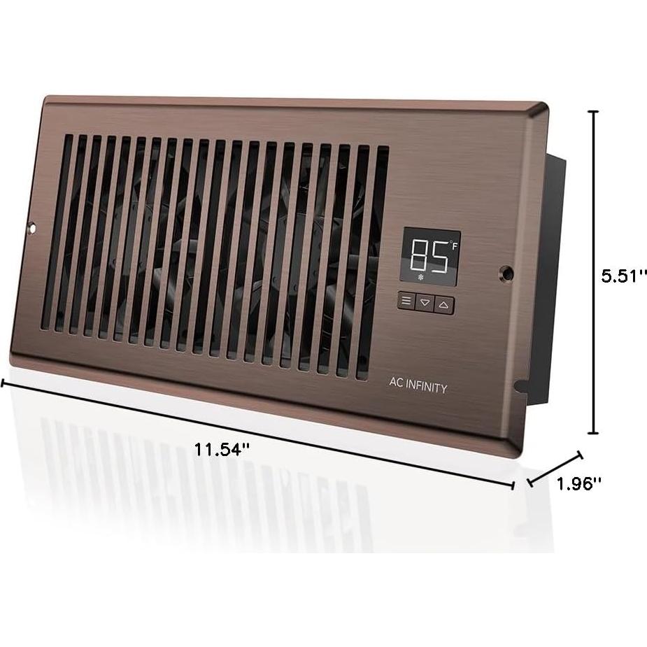 Ventilador AC Infinity AIRTAP T4 Bronce 10 Velocidades