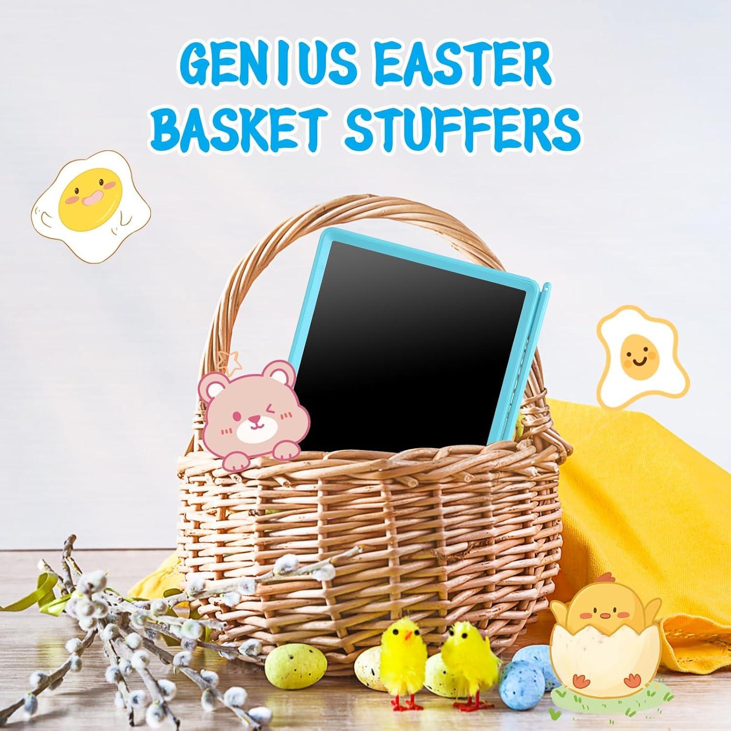 EooCoo Tableta de Escritura LCD 10" para Niños Azul