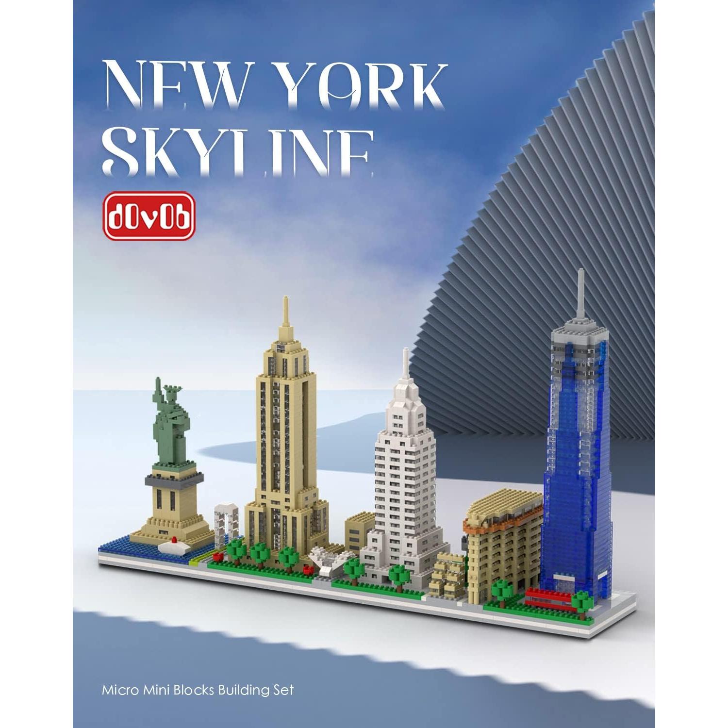 Set de Construcción dOvOb Horizonte de Nueva York 3048 Piezas