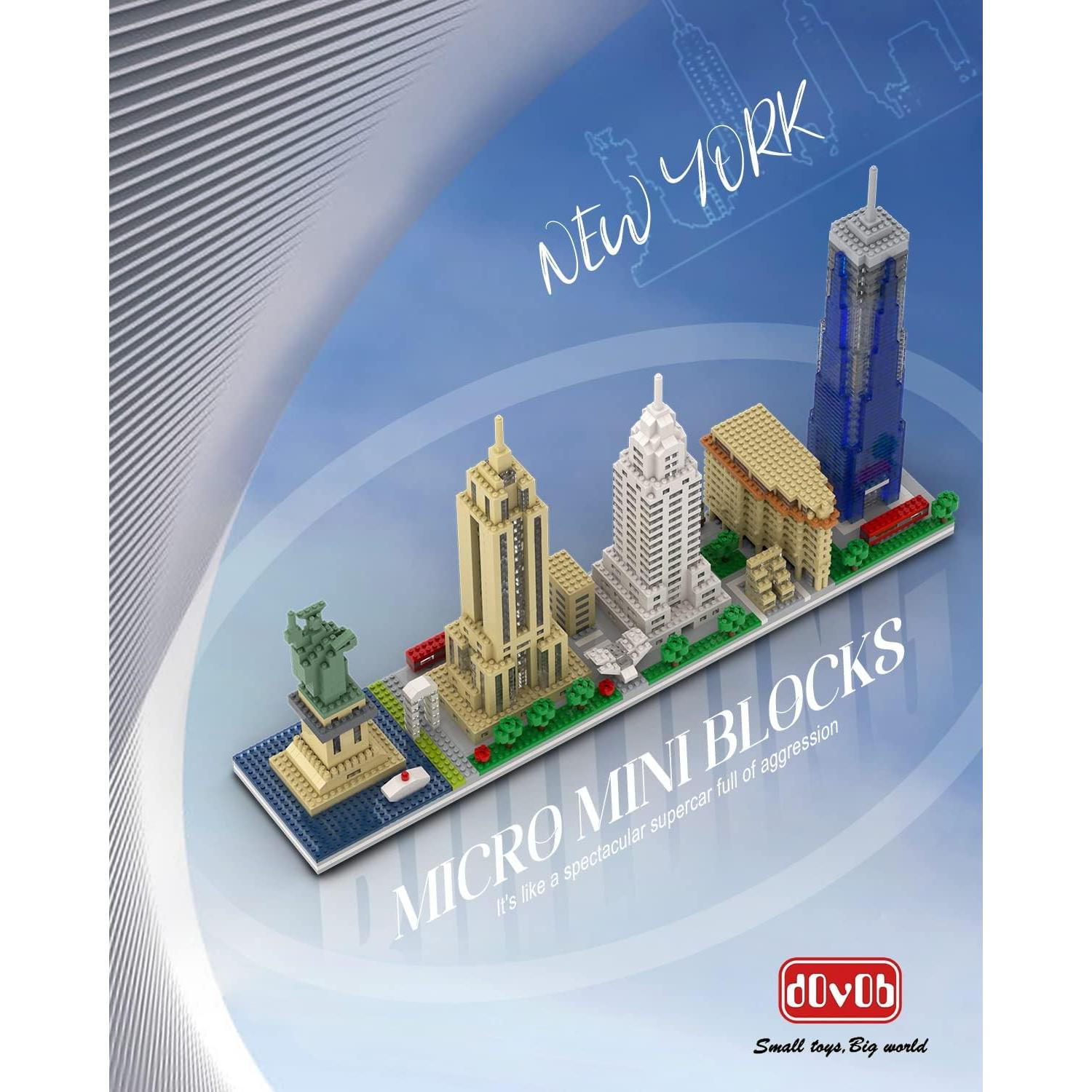 Set de Construcción dOvOb Horizonte de Nueva York 3048 Piezas