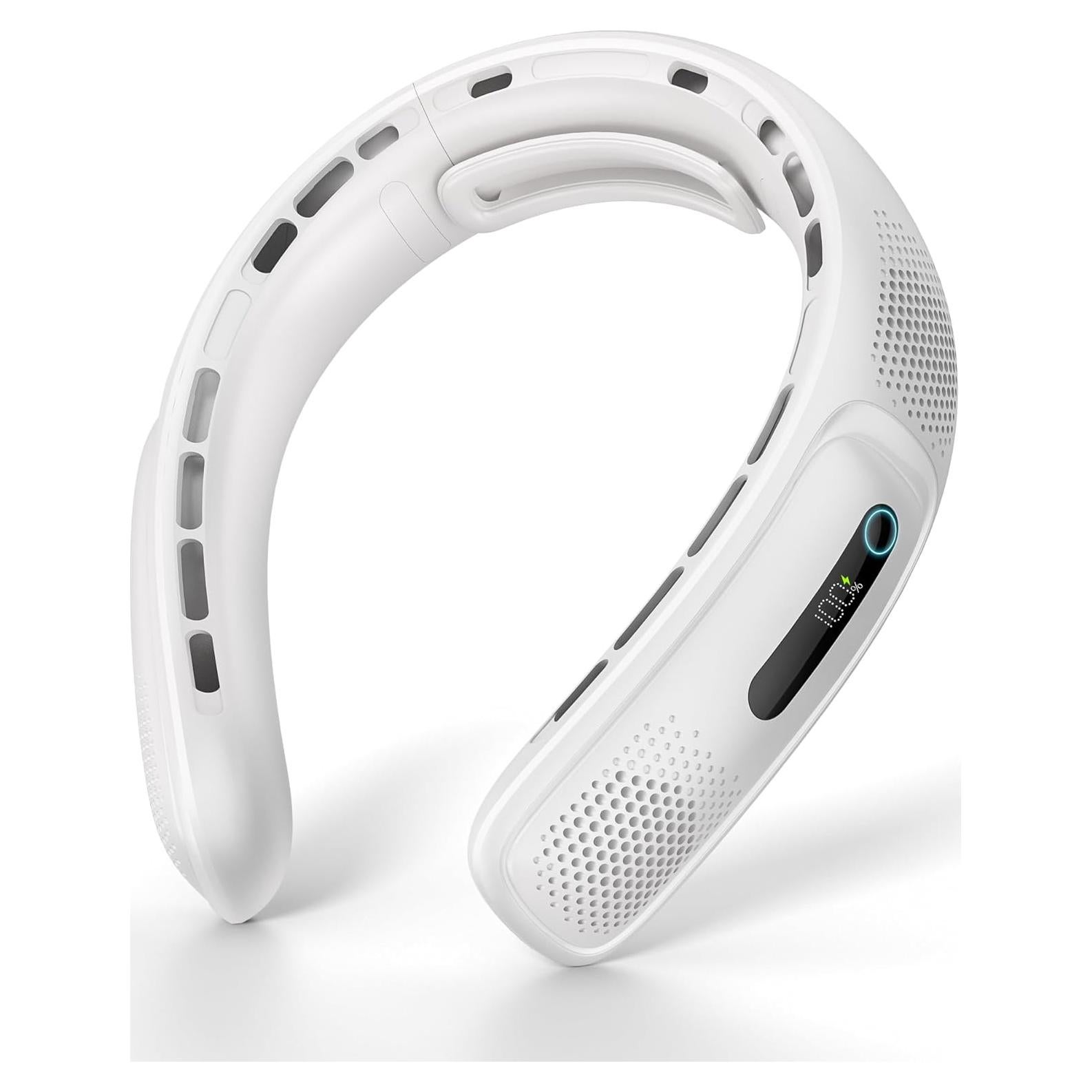 Ventilador de Cuello Jkjoy S11 Portátil Recargable 4000 mAh