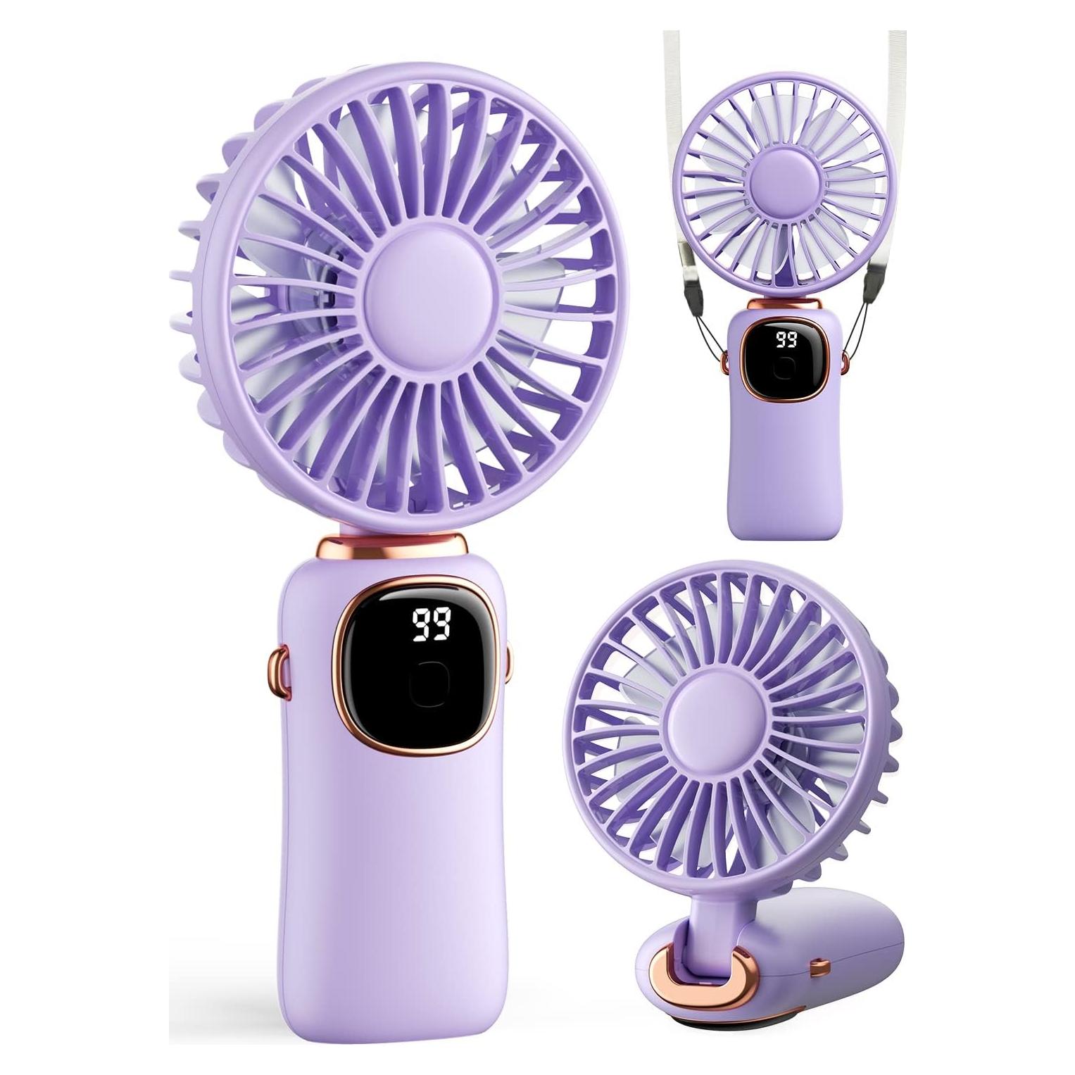 Ventilador Portátil coldSky XY-88 5 Velocidades Plegable