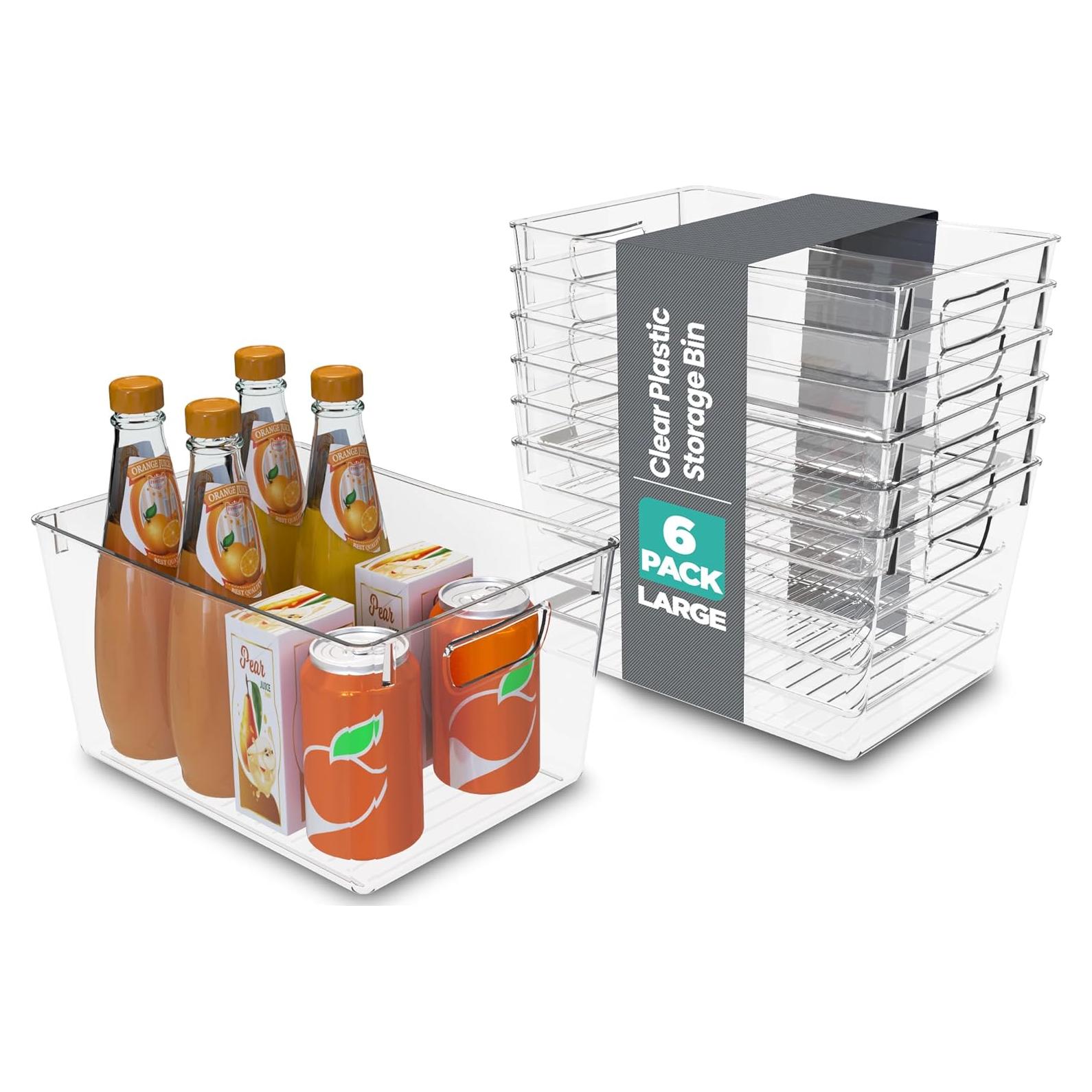 Organizadores de Almacenamiento Utopia Kitchen - Paquete de 6 Grandes