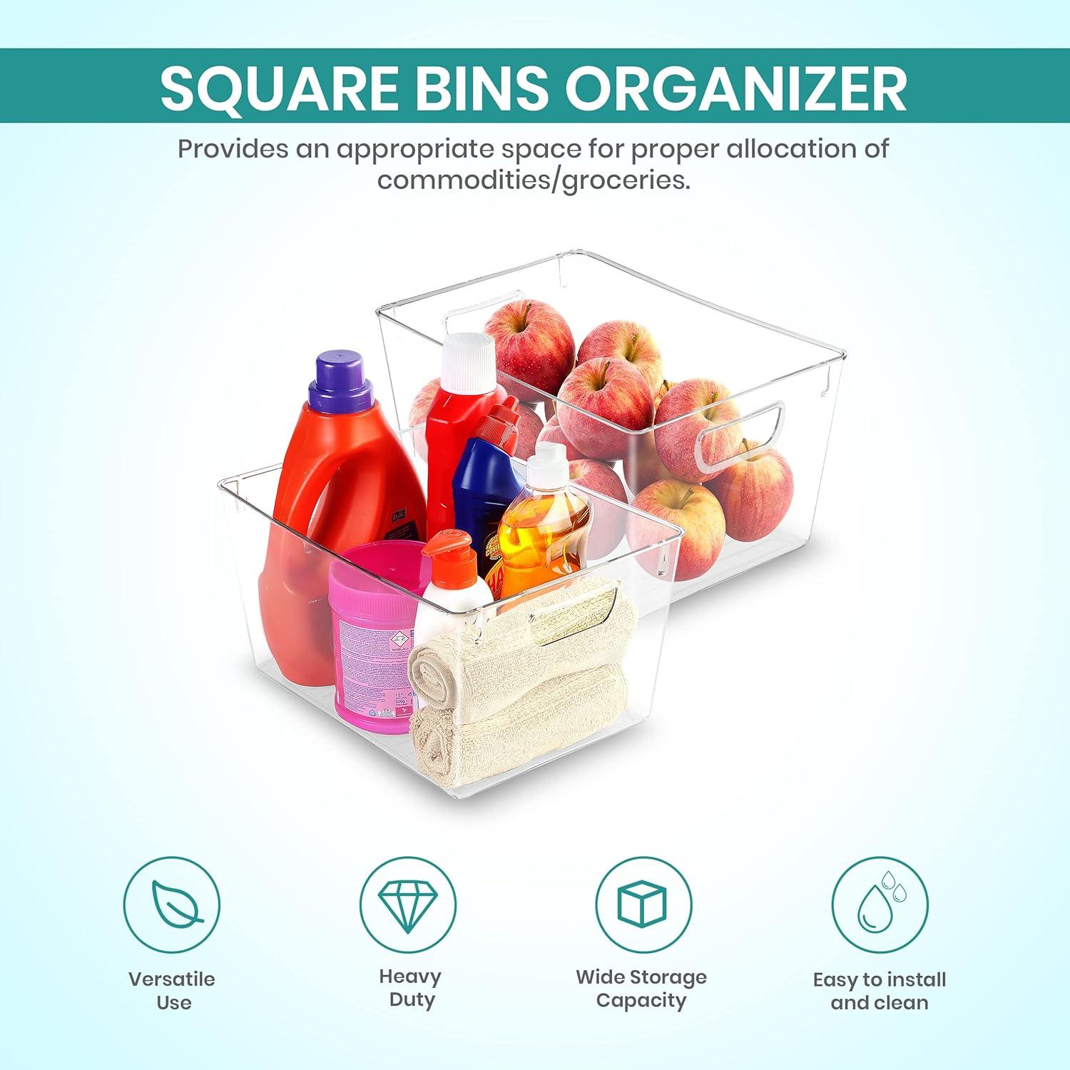 Organizadores de Almacenamiento Utopia Kitchen - Paquete de 6 Grandes