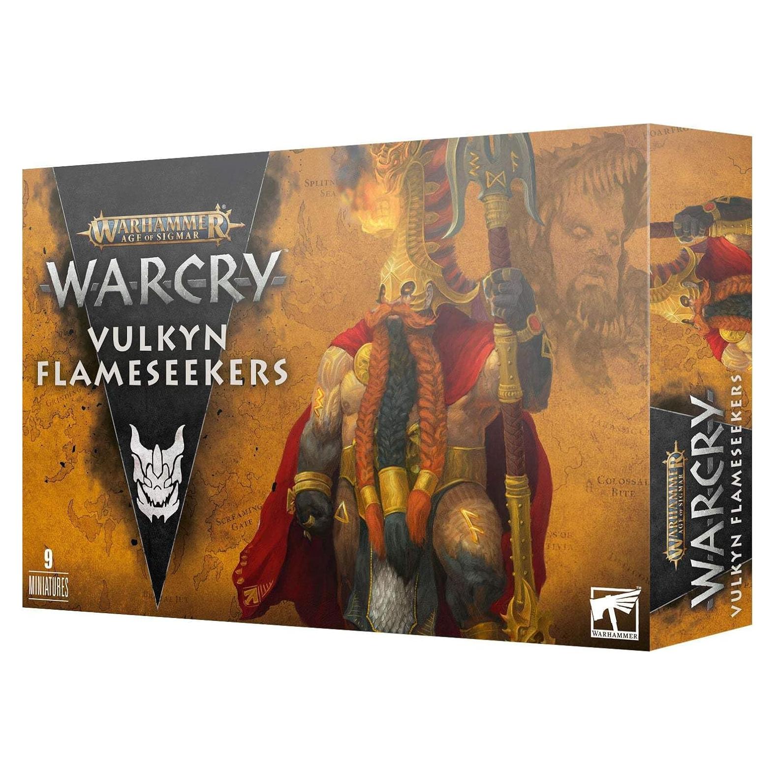 Miniaturas Vulkyn Flameseekers Games Workshop 9 piezas