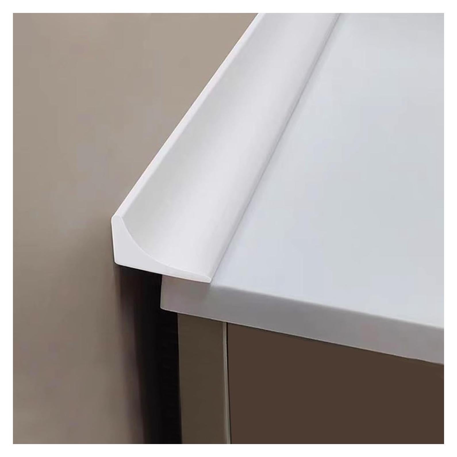 Umbral de Ducha de Silicona WSIWZAI 1 Metro Blanco