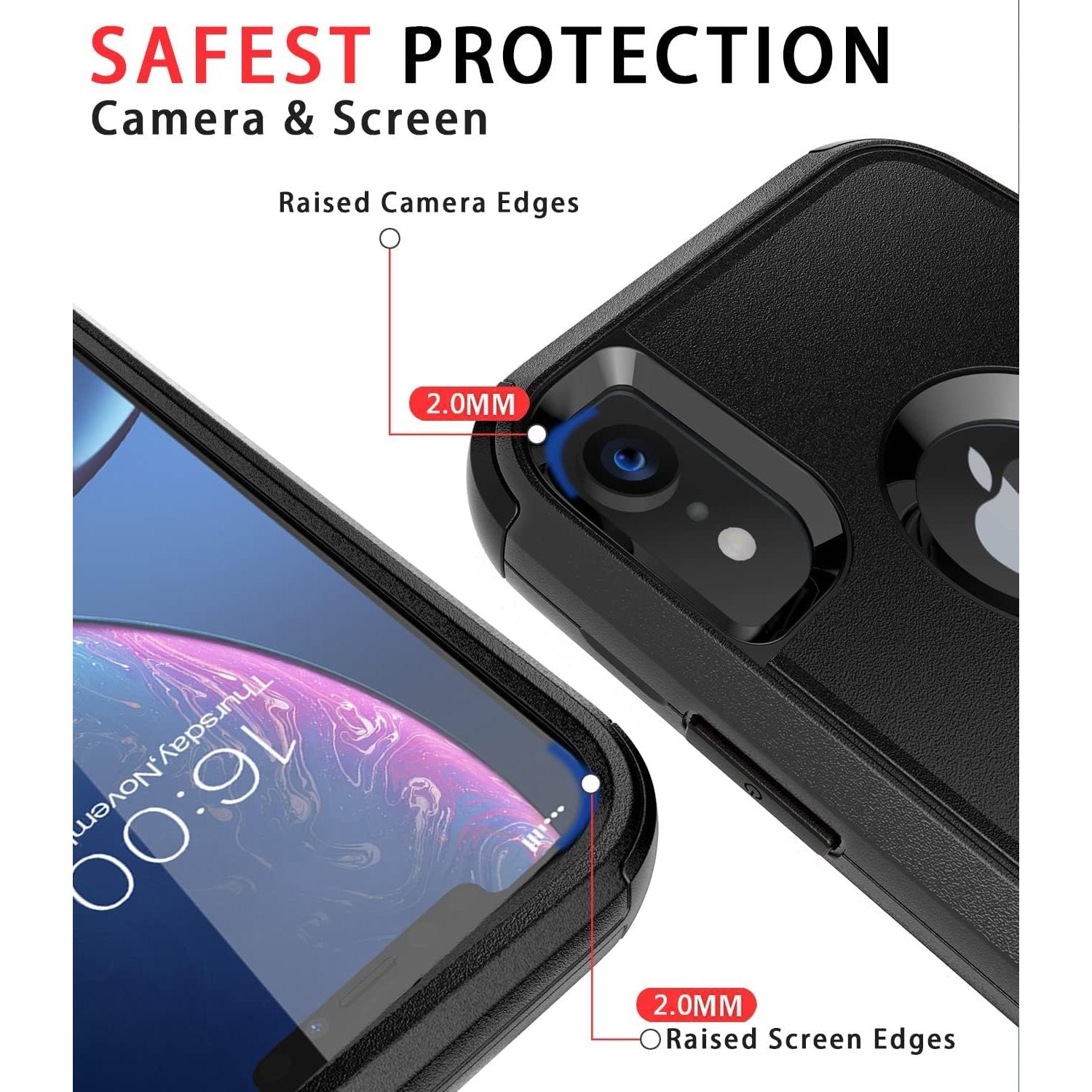 Funda Diverbox para iPhone XR 3 en 1 A prueba de golpes