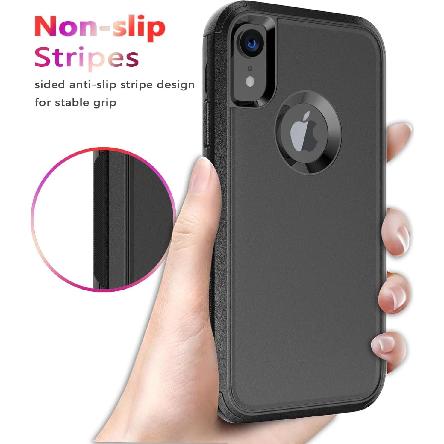 Funda Diverbox para iPhone XR 3 en 1 A prueba de golpes
