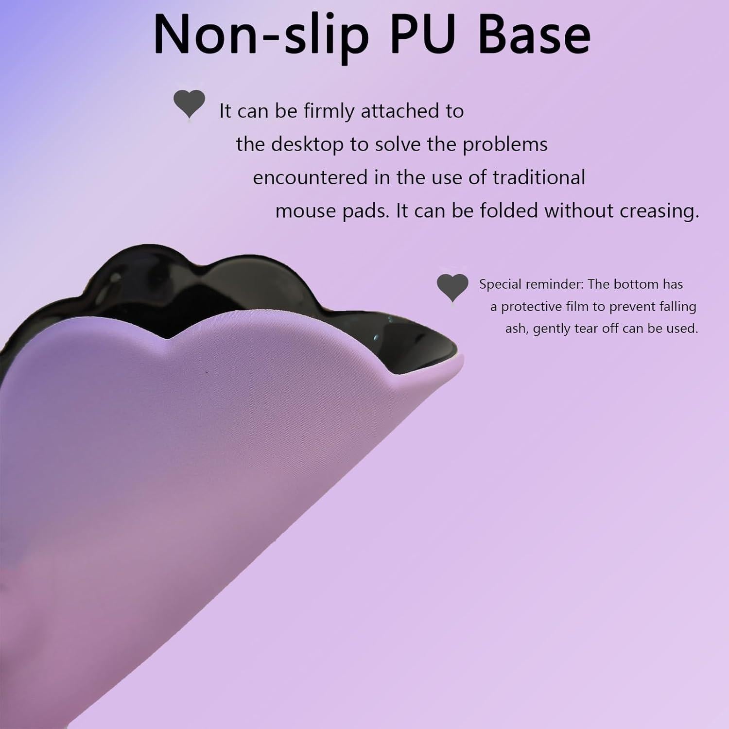 Reposamuñecas Ergonómico wfcy Nube Morado 3 Piezas