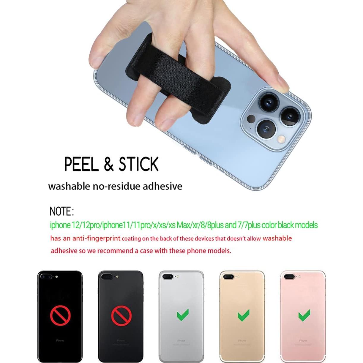 Soporte para Teléfono WUOJI - Correa Dedo Antideslizante