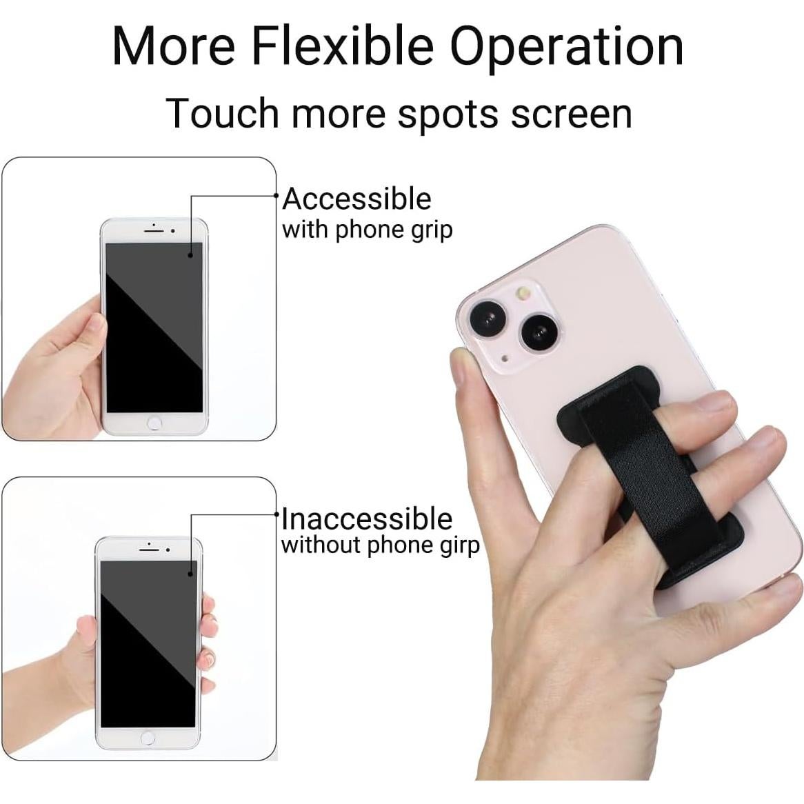 Soporte para Teléfono WUOJI - Correa Dedo Antideslizante