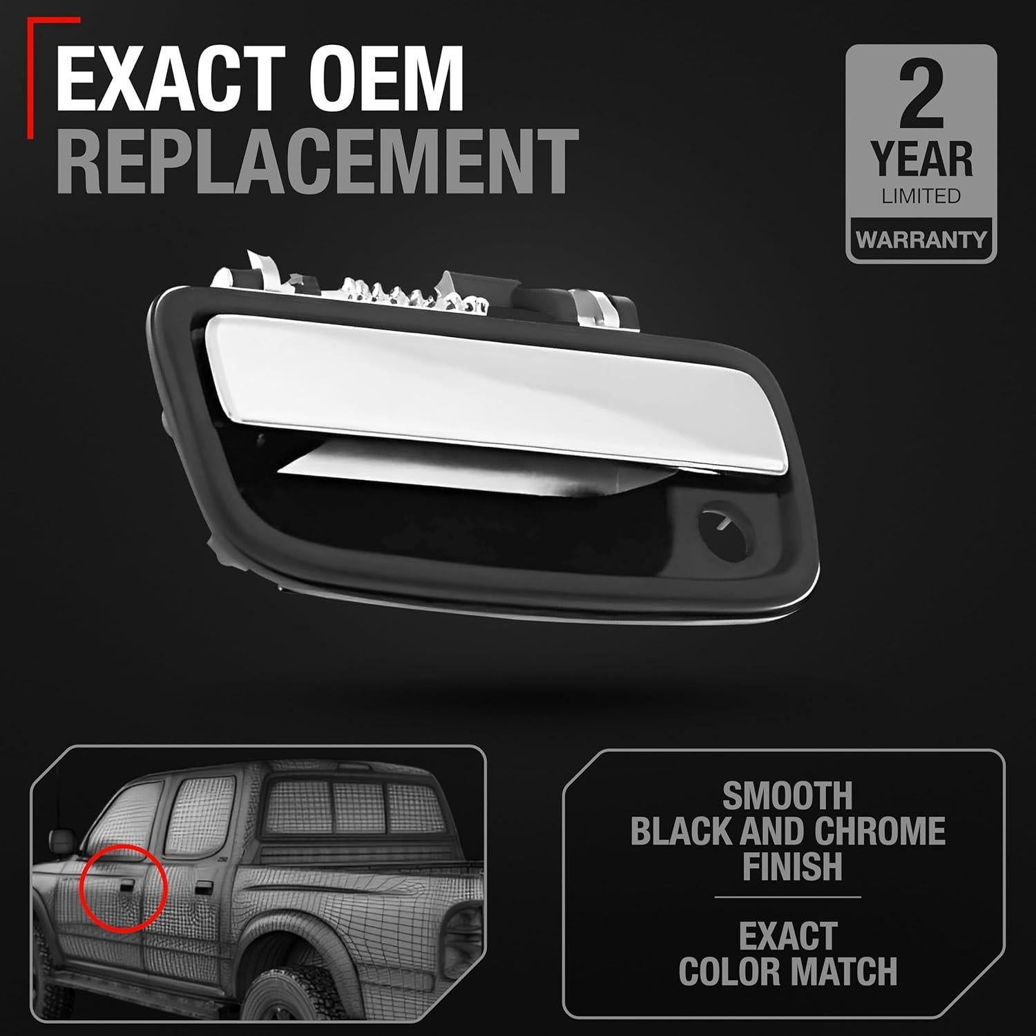 Manija de Puerta Delantera Izquierda Toyota Tacoma 1995-2004 - T1A