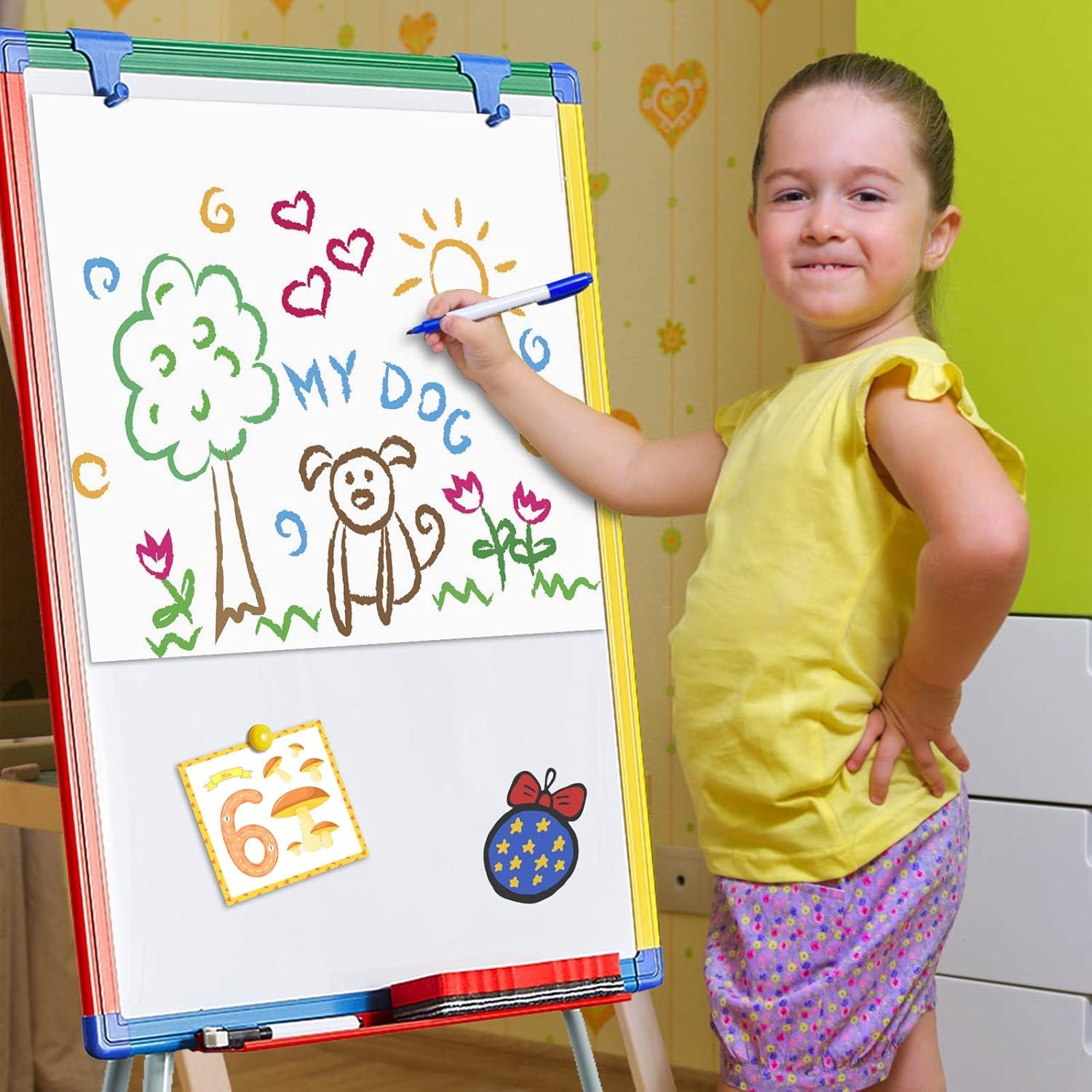 Caballete Pizarra Blanca Magnética S SWANCROWN 60x45 cm