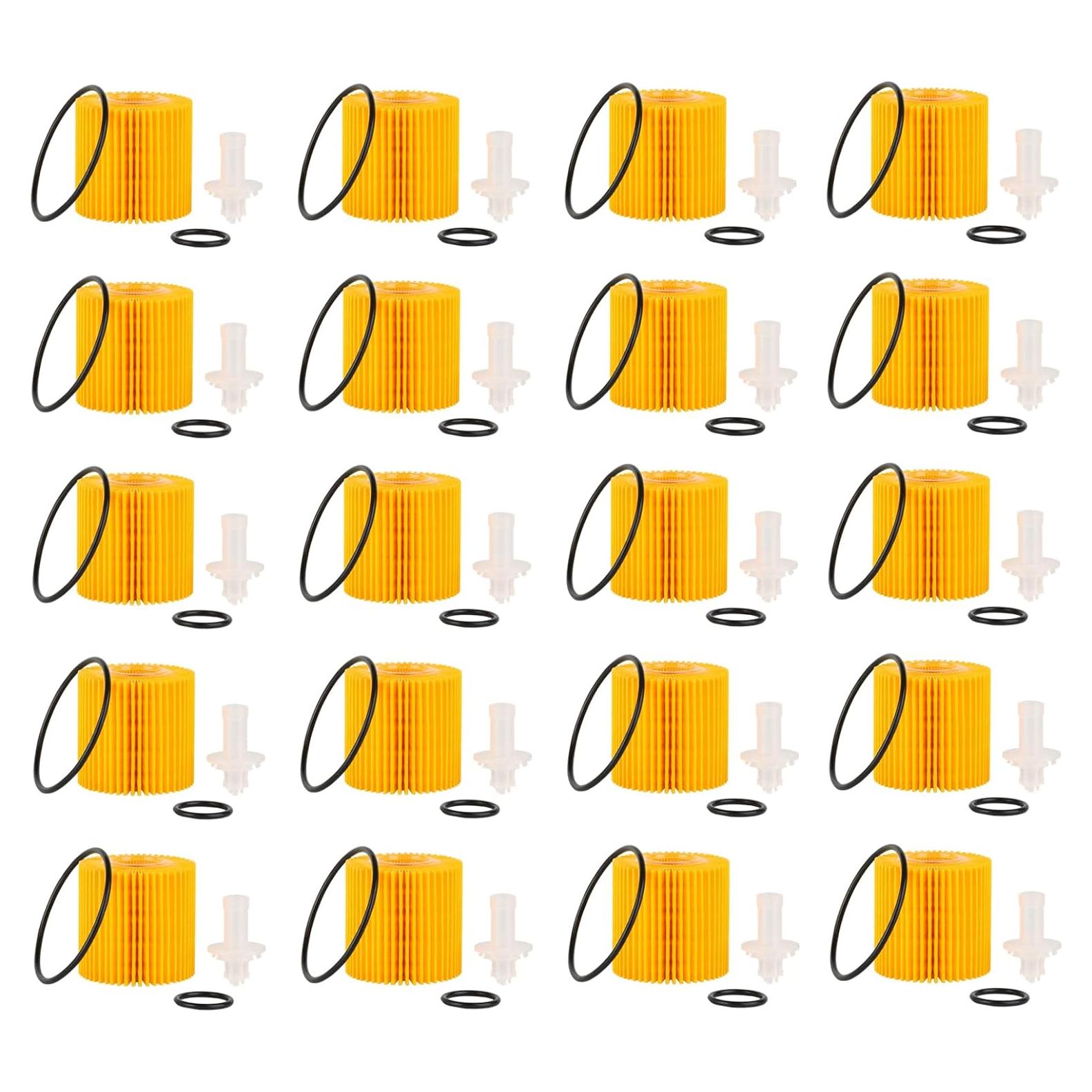 Filtro de Aceite GETOPAUTO 04152-YZZA1 Compatible Toyota 20 Unidades