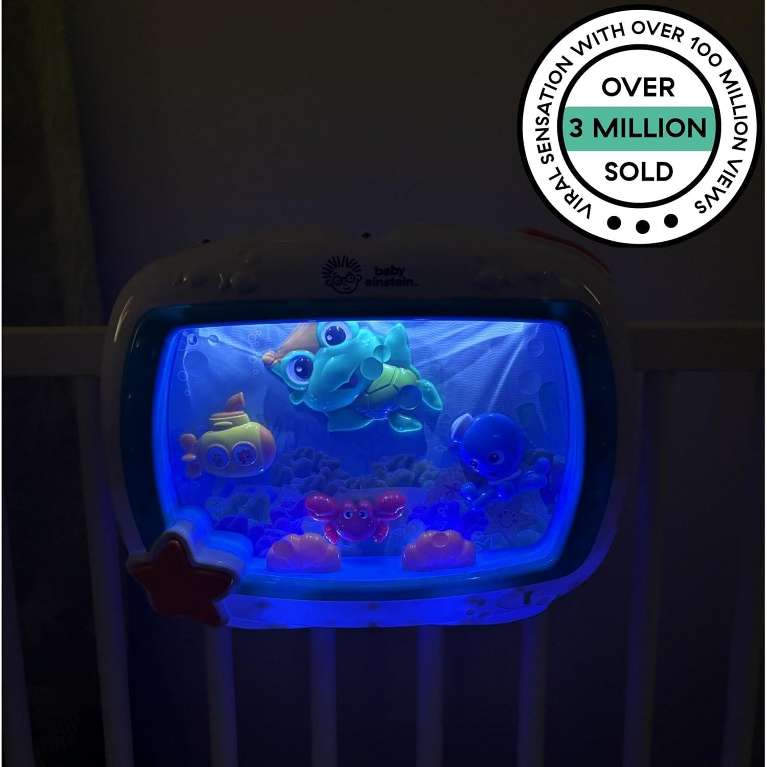Soporte de Sueños Marinos Baby Einstein con Control Remoto