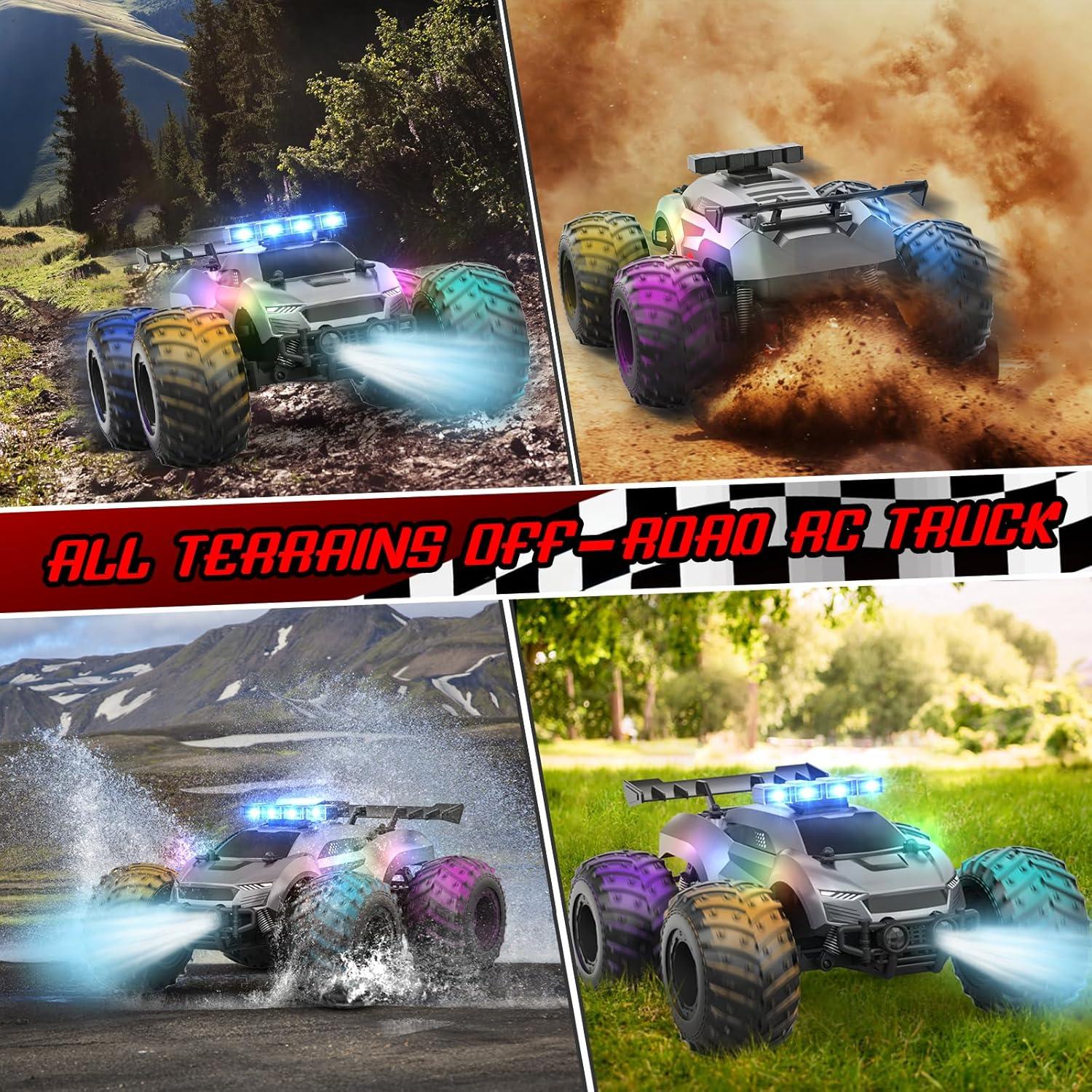 Coche RC Todo Terreno EpochAir 1:18 20km/h Gris