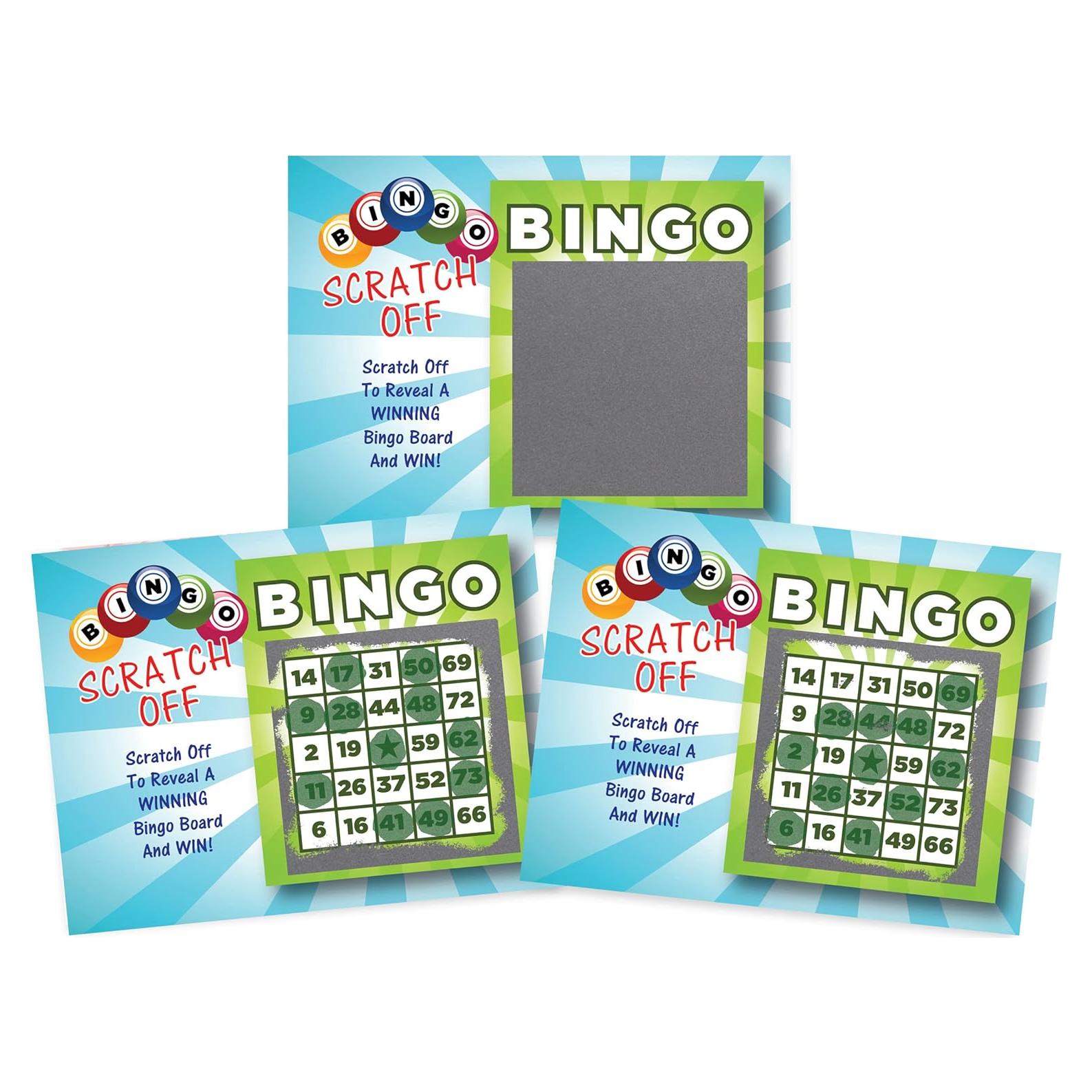 Tarjetas de Juego de Fiesta Mis Tarjetas de Raspar - 26 Piezas