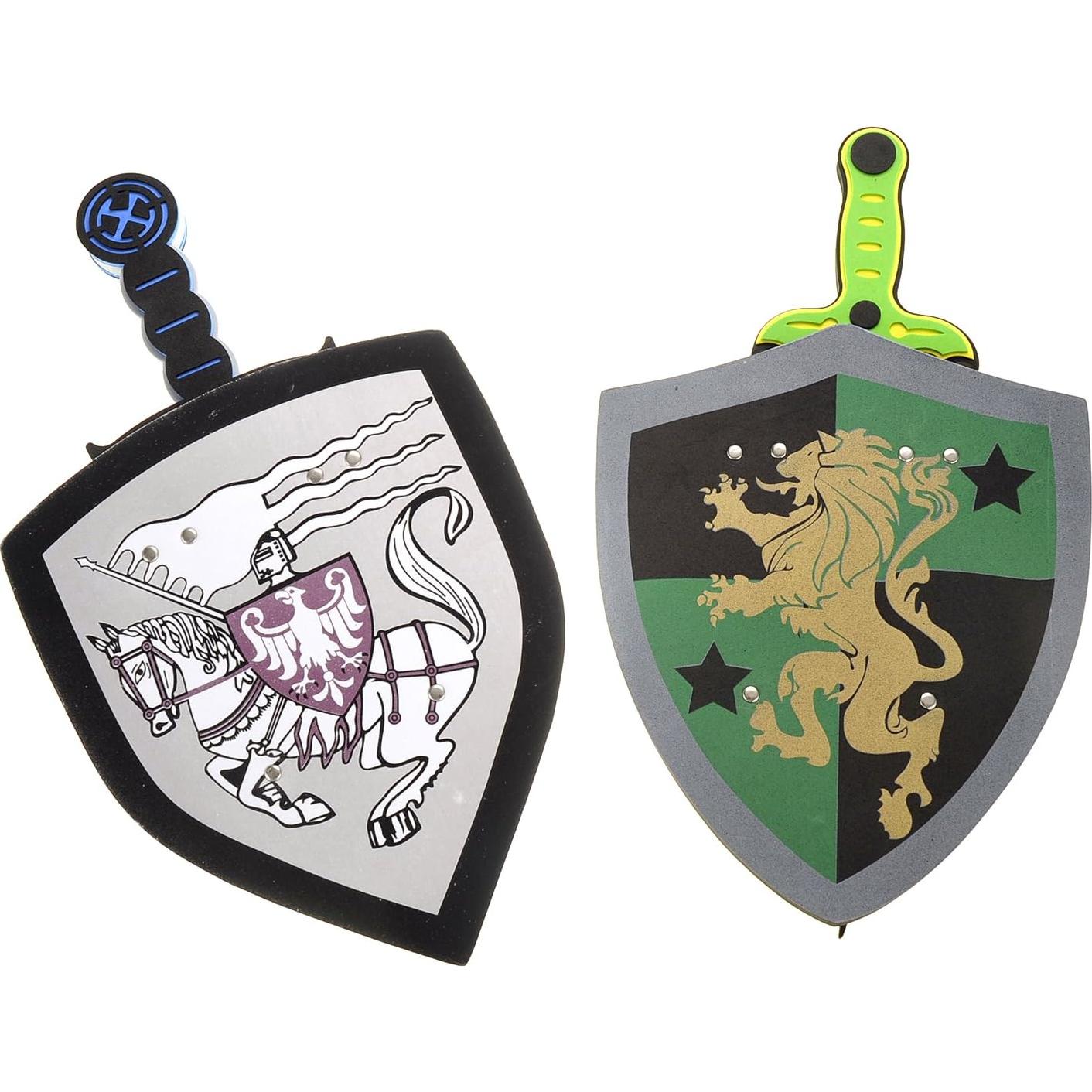 Conjunto de Espada y Escudo PowerTRC | Armas de Espuma para Niños