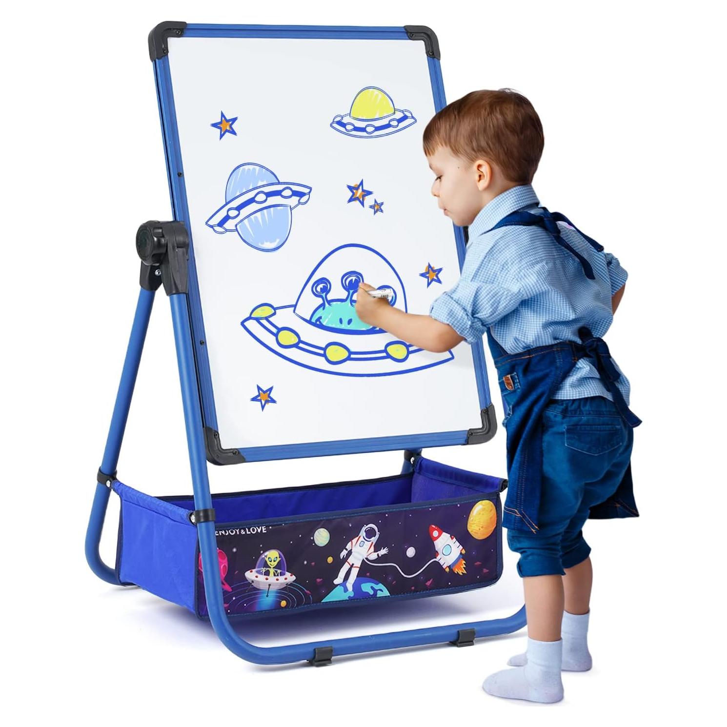 Caballete de Arte Aelbsty Ajustable 75-112 cm Doble Cara