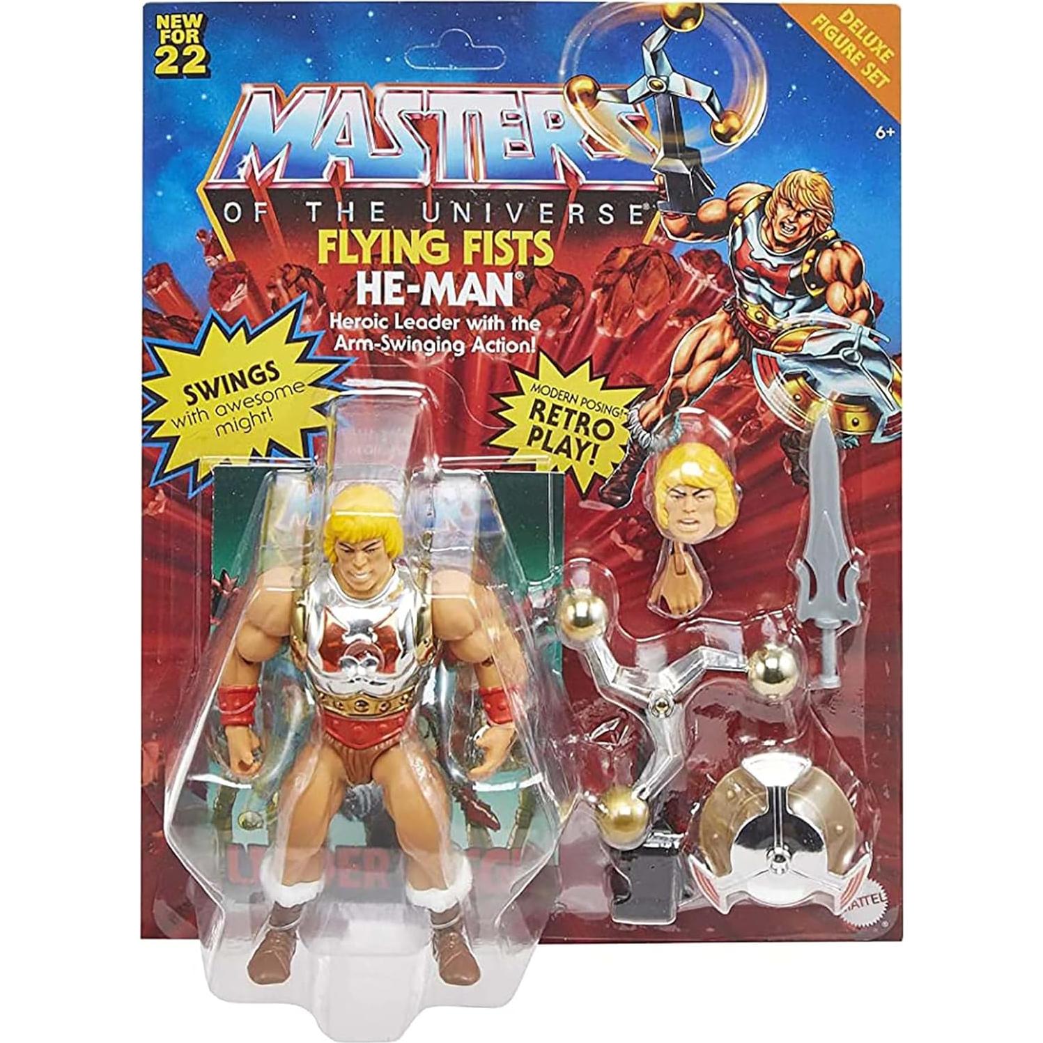 Figura de Acción He-Man Origins Mattel 14 cm con Accesorios