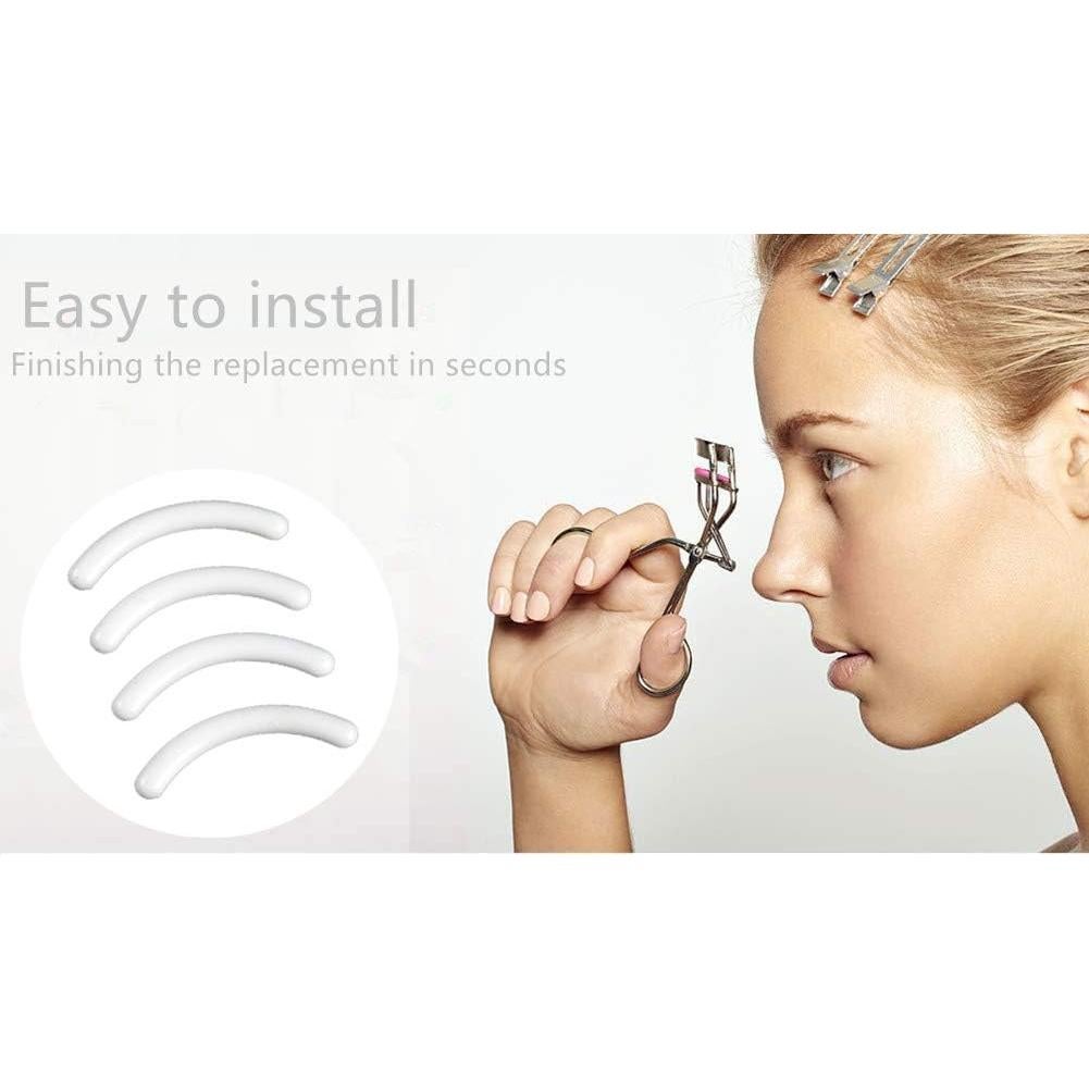 24 Almohadillas de Rizador de Pestañas Anzline Silicona