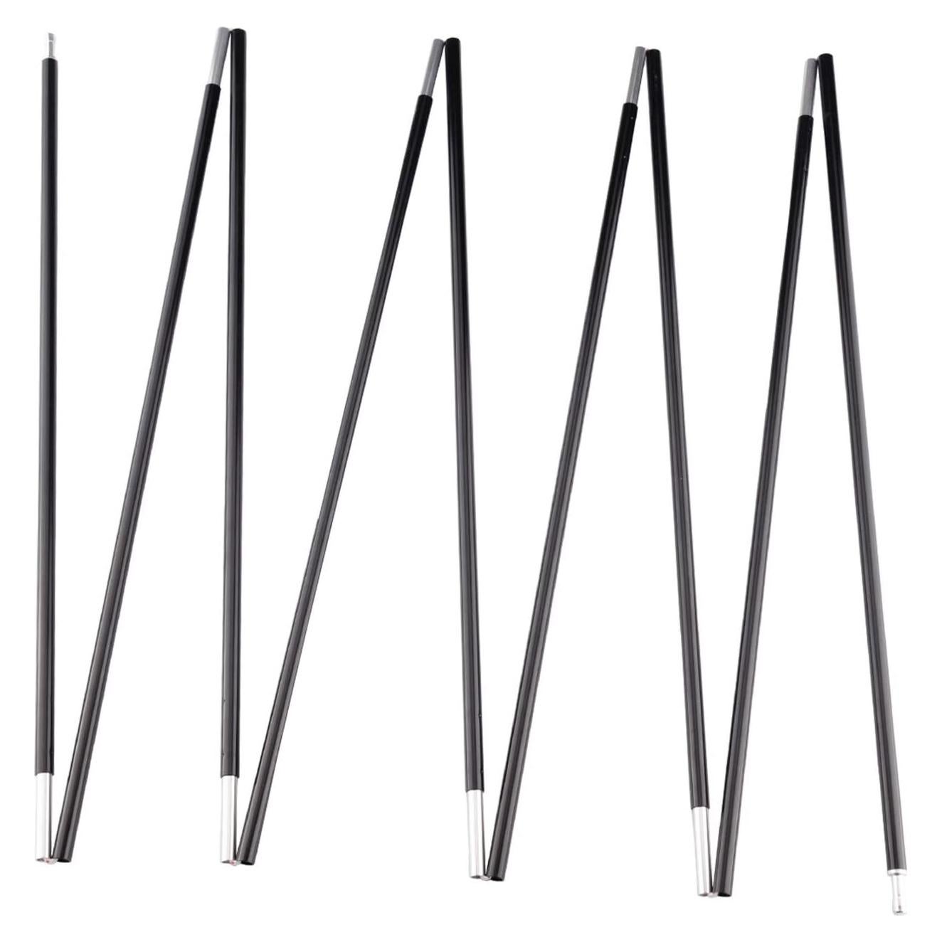 Postes de Tienda BRILLIANCE4U Aluminio 2 Piezas 369.3 cm