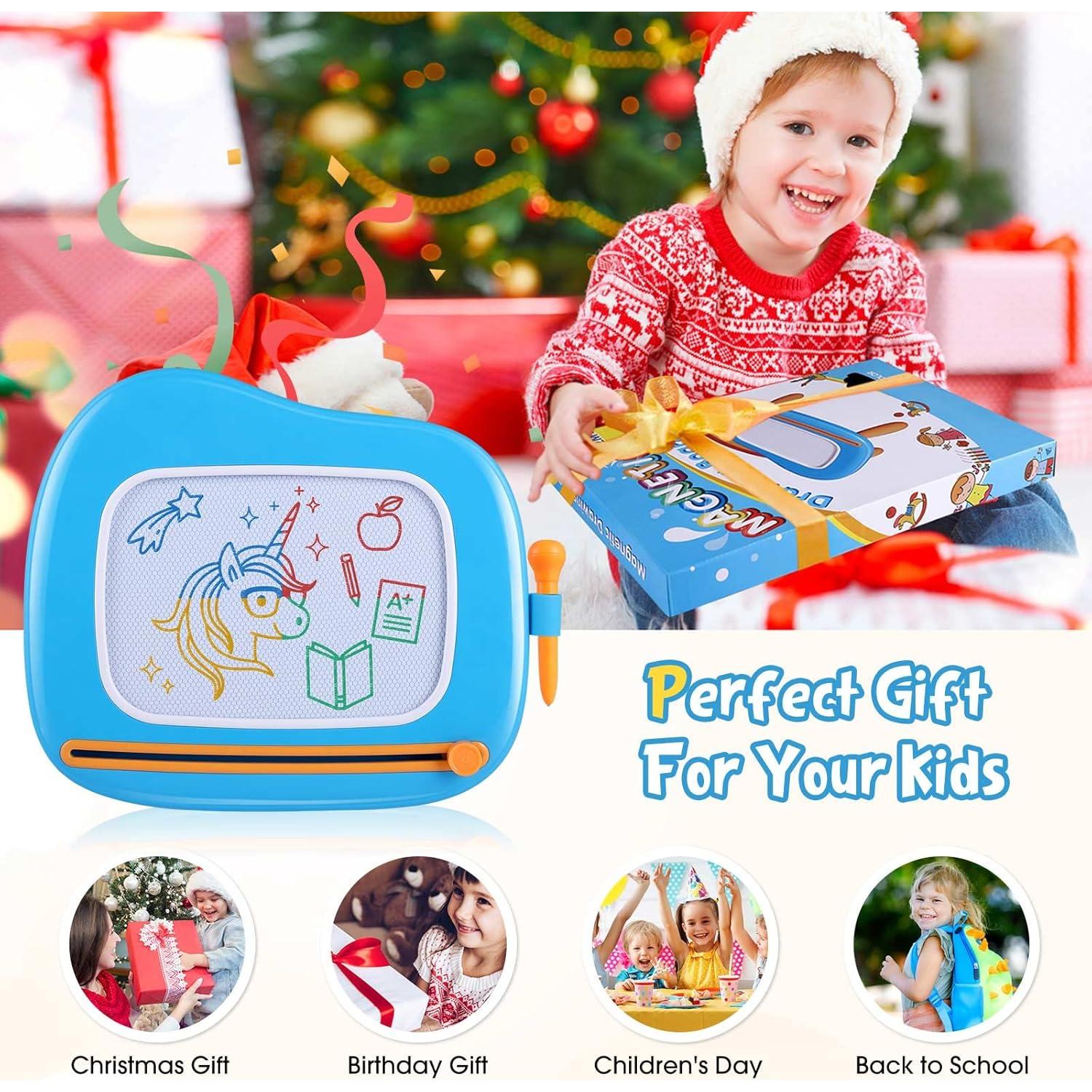 Tablero Magnético de Dibujo Smasiagon Azul 30.5x26.7cm