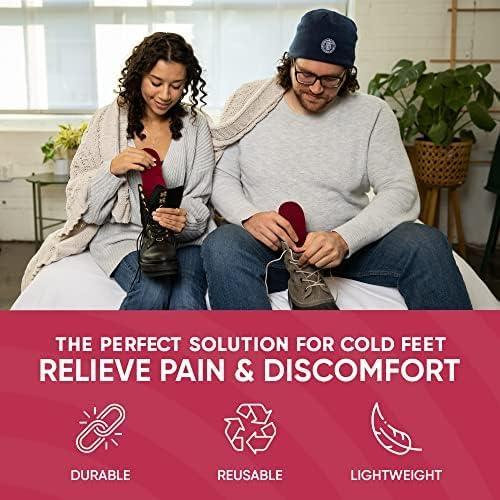 Plantillas Calentadas Snook Ease para Hombres 9-12 - Microondas