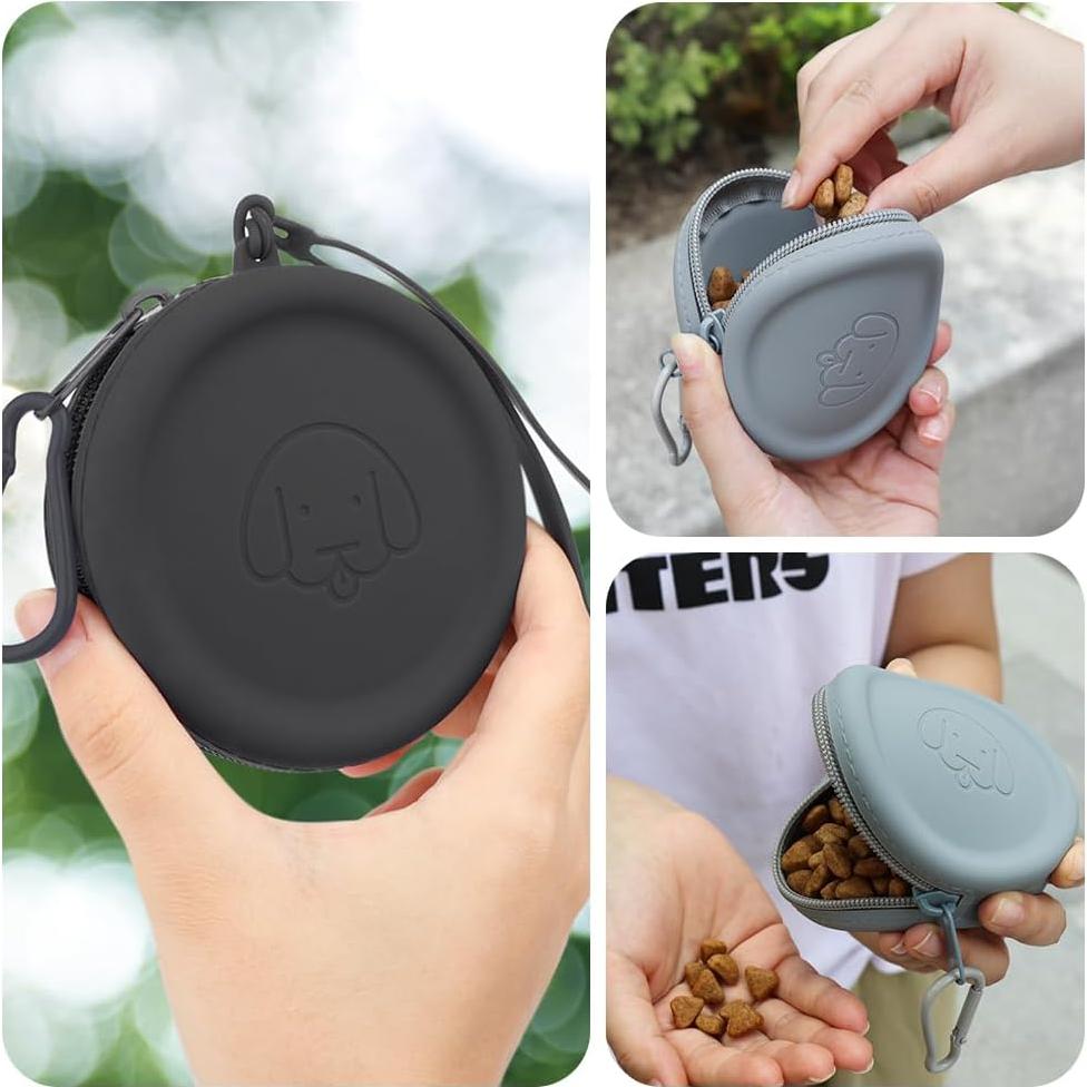 Bolsita de Silicona para Golosinas de Perro WALLFID - 2 Piezas