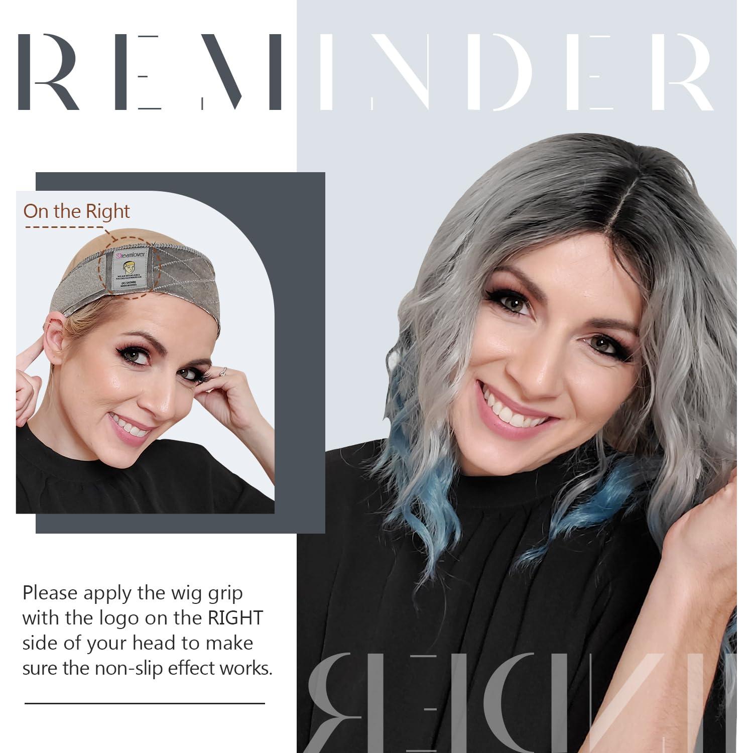 Bandas de agarre para pelucas Dreamlover bronceado 2 piezas