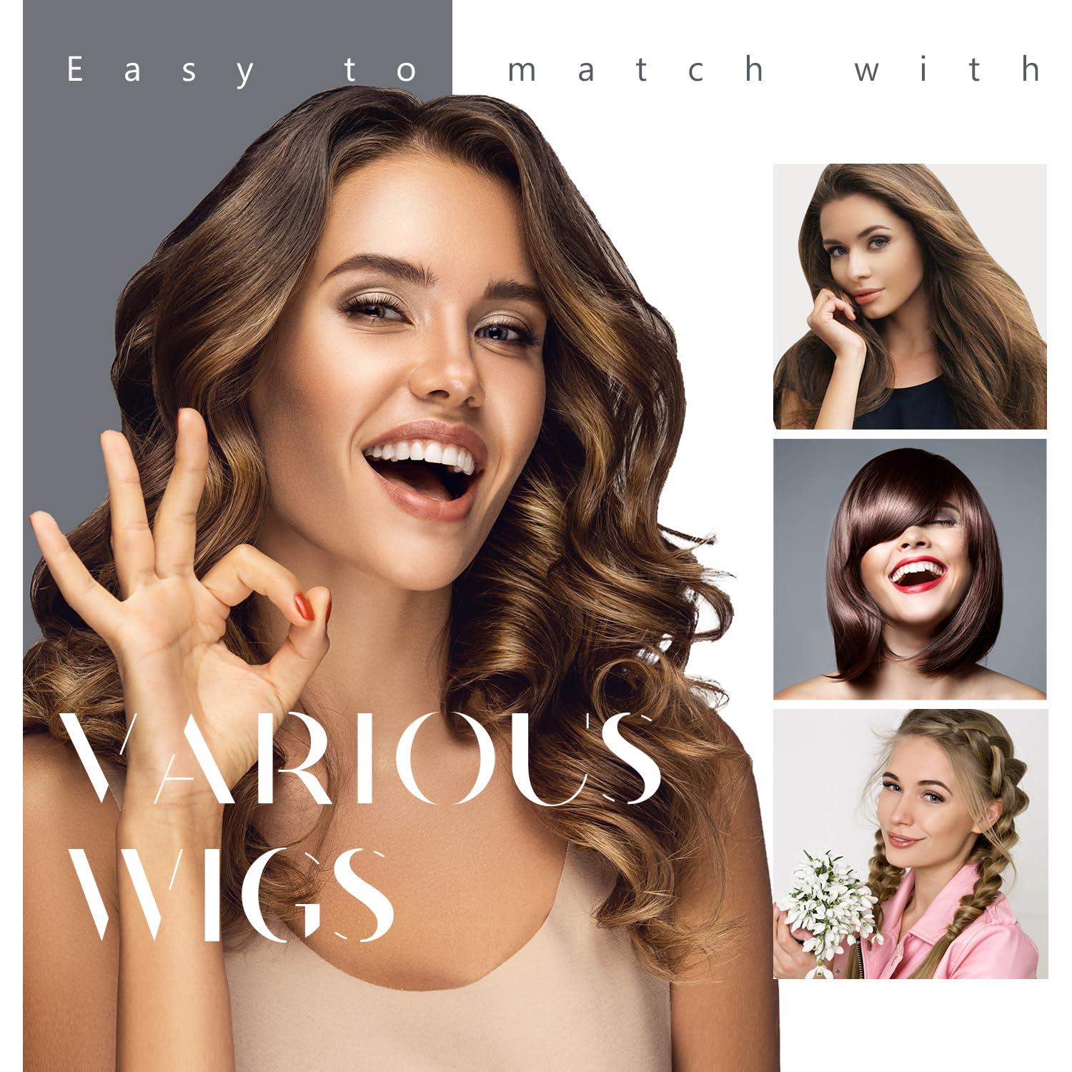 Bandas de agarre para pelucas Dreamlover bronceado 2 piezas