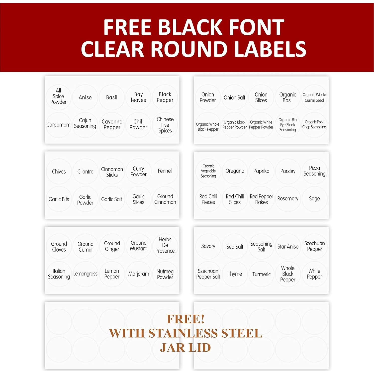 Estante de Especias Orii de Madera de Acacia con 20 Tarros