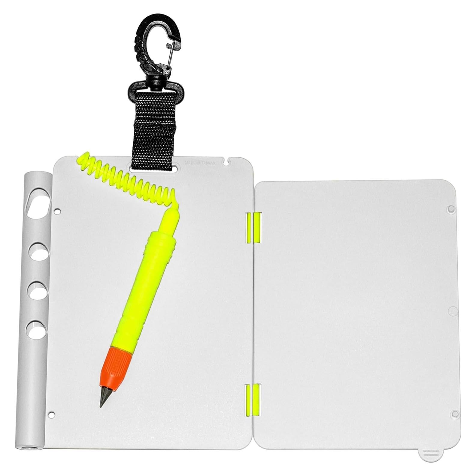 Pizarra de Buceo Plegable Saekodive AW-20 Blanca 14x18 cm