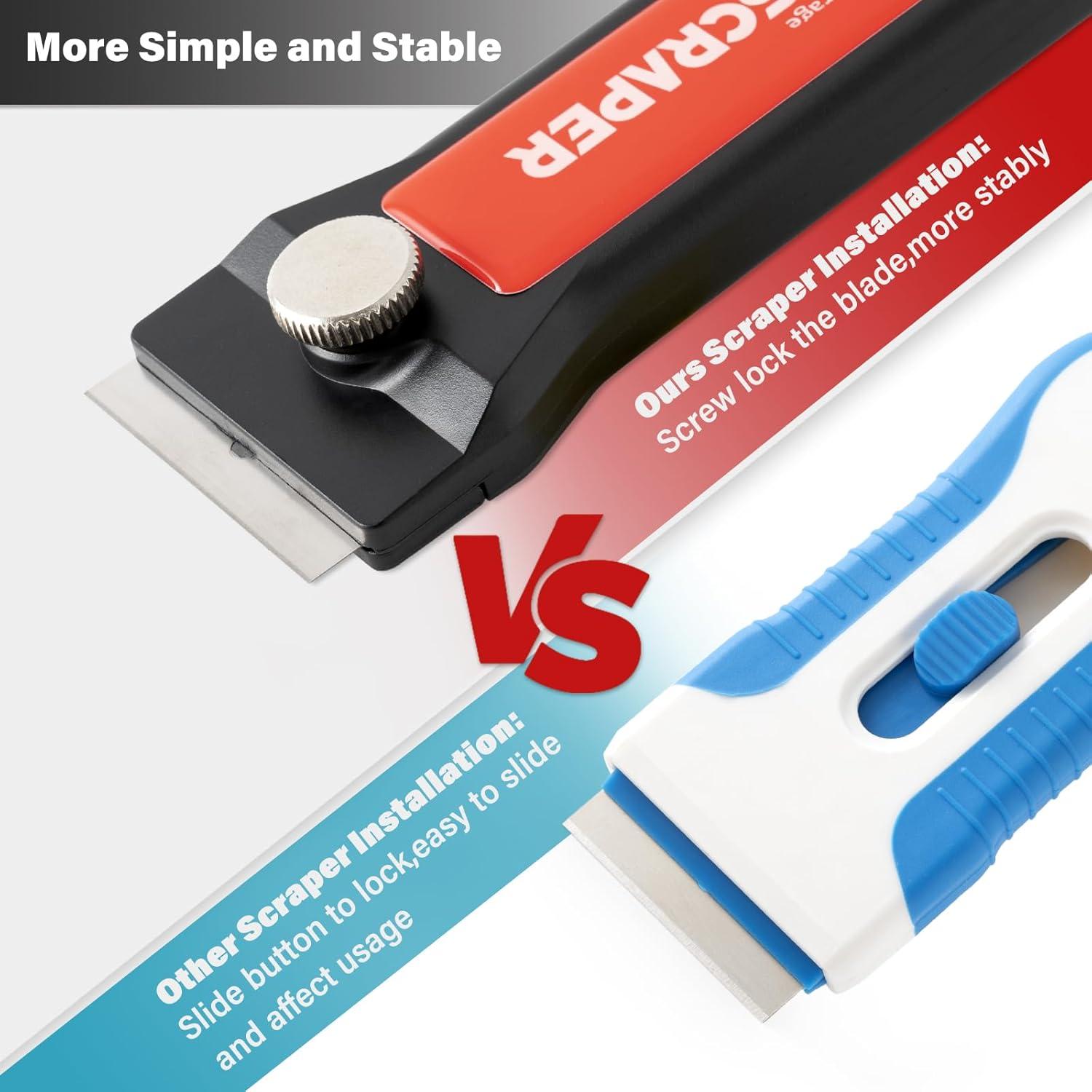 Raspador de Cocina Gomake W79 con 100 Cuchillas de Acero Inoxidable