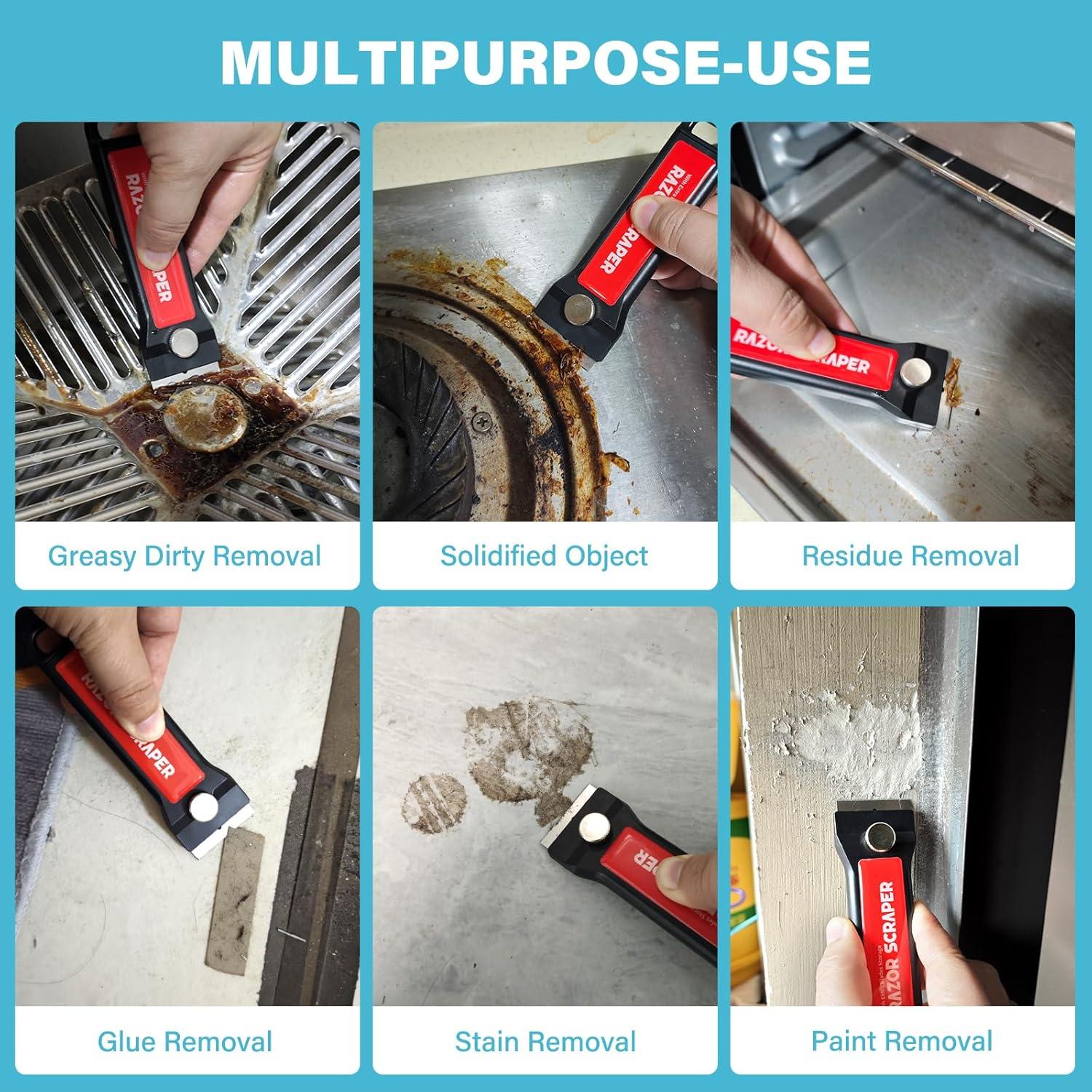 Raspador de Cocina Gomake W79 con 100 Cuchillas de Acero Inoxidable