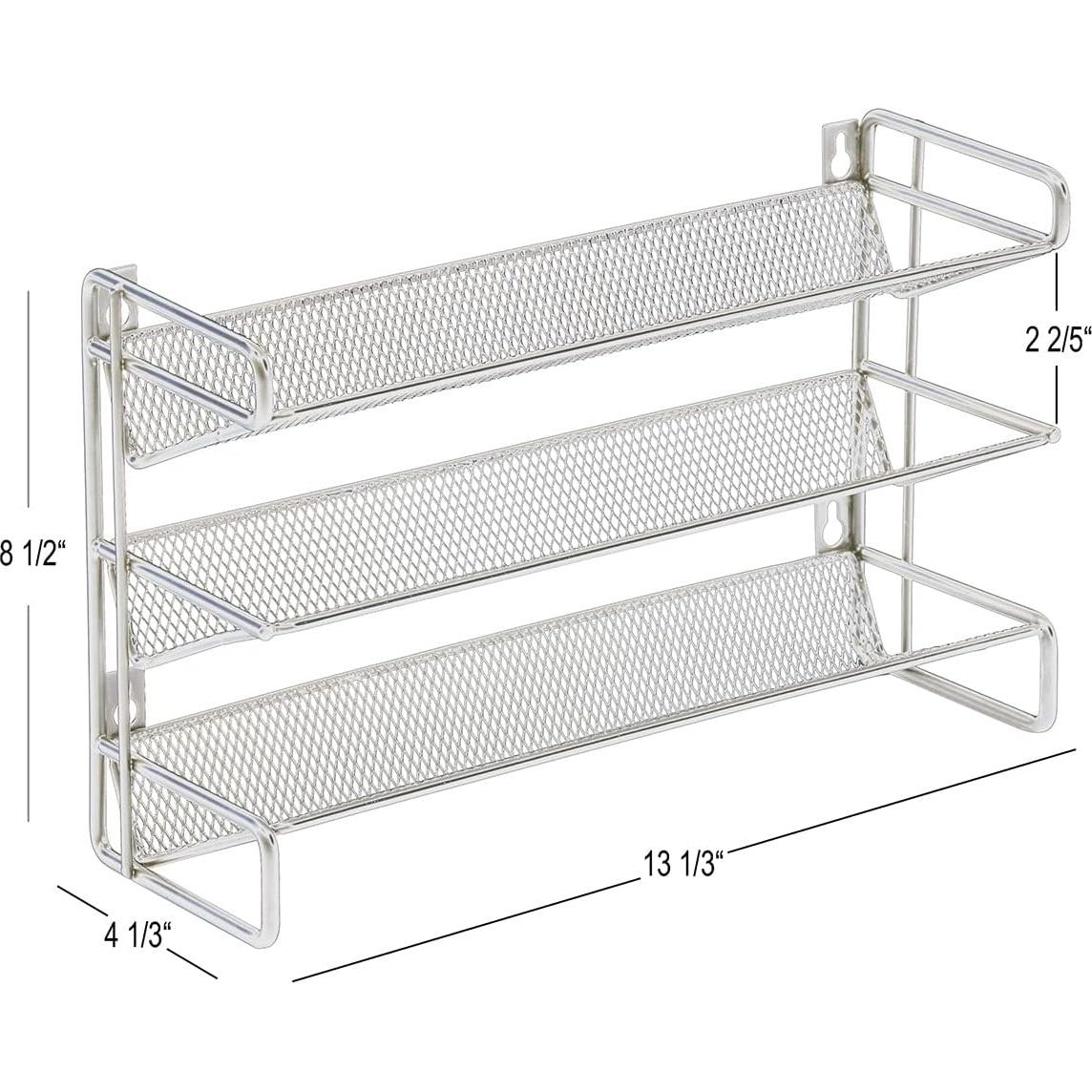 Organizador de Especias GONGSHI 3 Niveles con 21 Tarros y Etiquetas