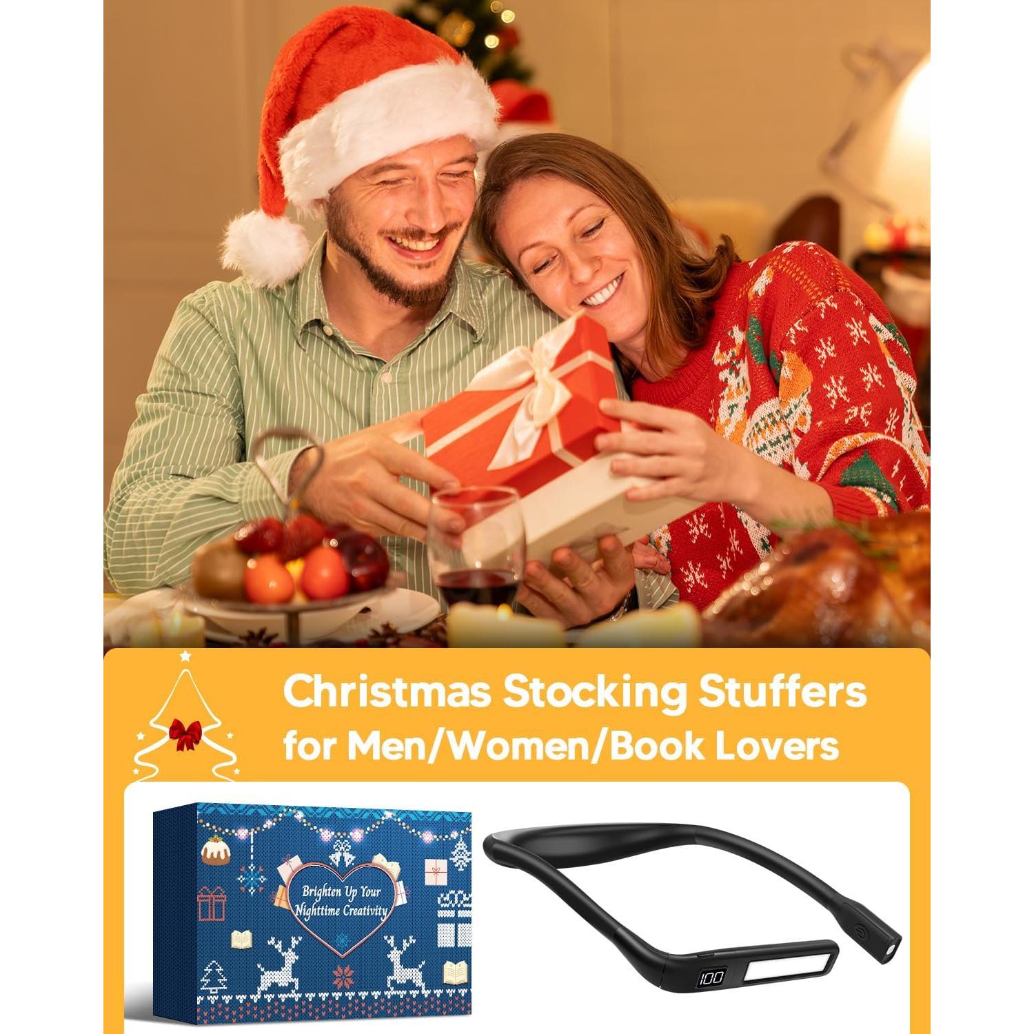 Luz de Cuello Recargable EastPin con Monitor de Batería 80h