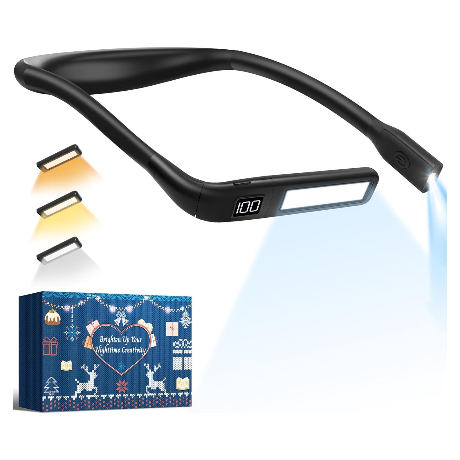 Luz de Lectura de Cuello EastPin GH-9 Recargable 80 Horas