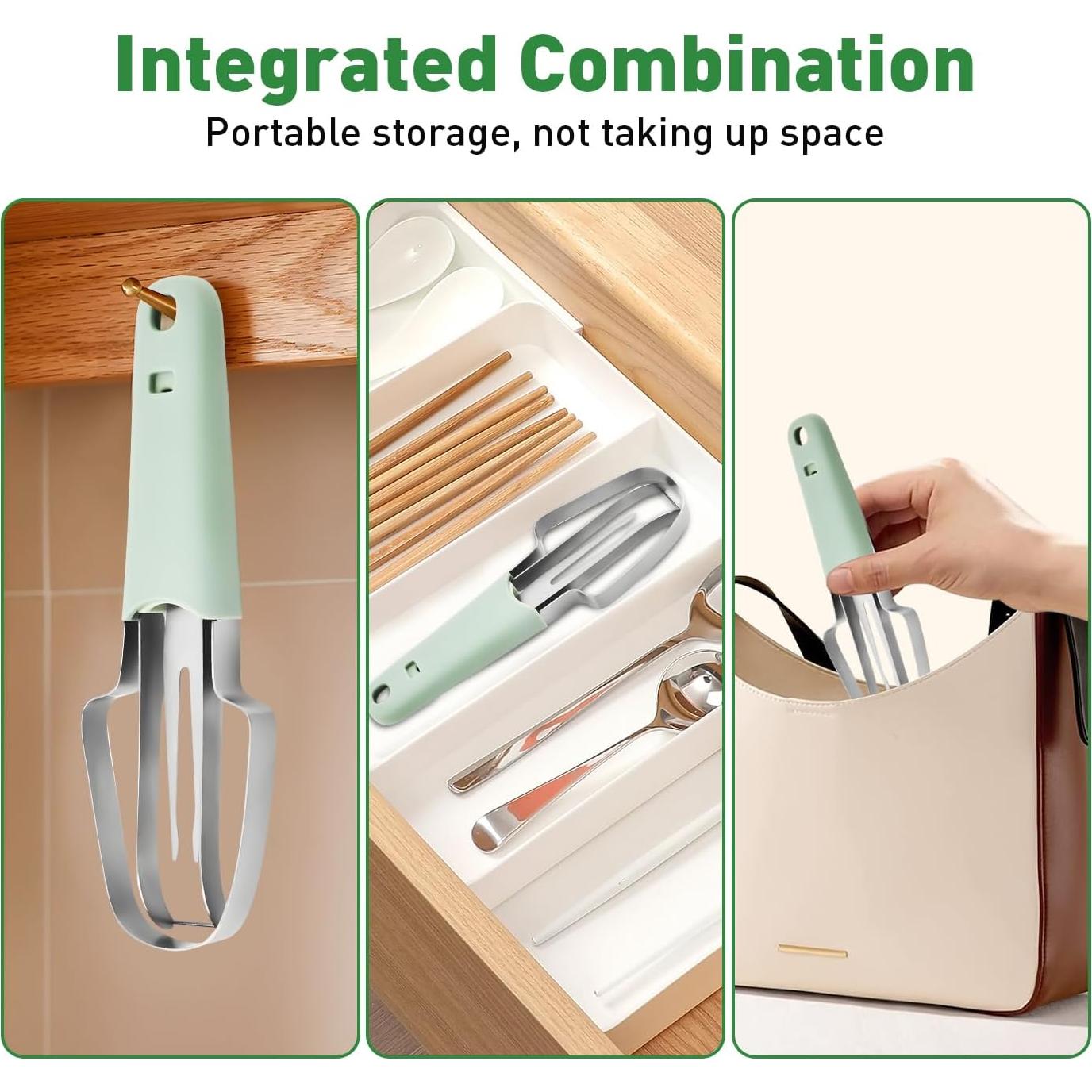 Cortador de Sandía 3 en 1 Banyaa - Verde, Acero Inoxidable