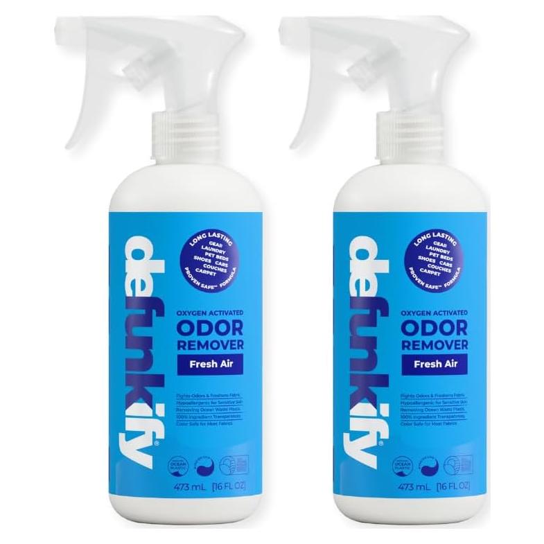 Spray Eliminador de Olores Defunkify 2-Pack 16oz Aire Fresco