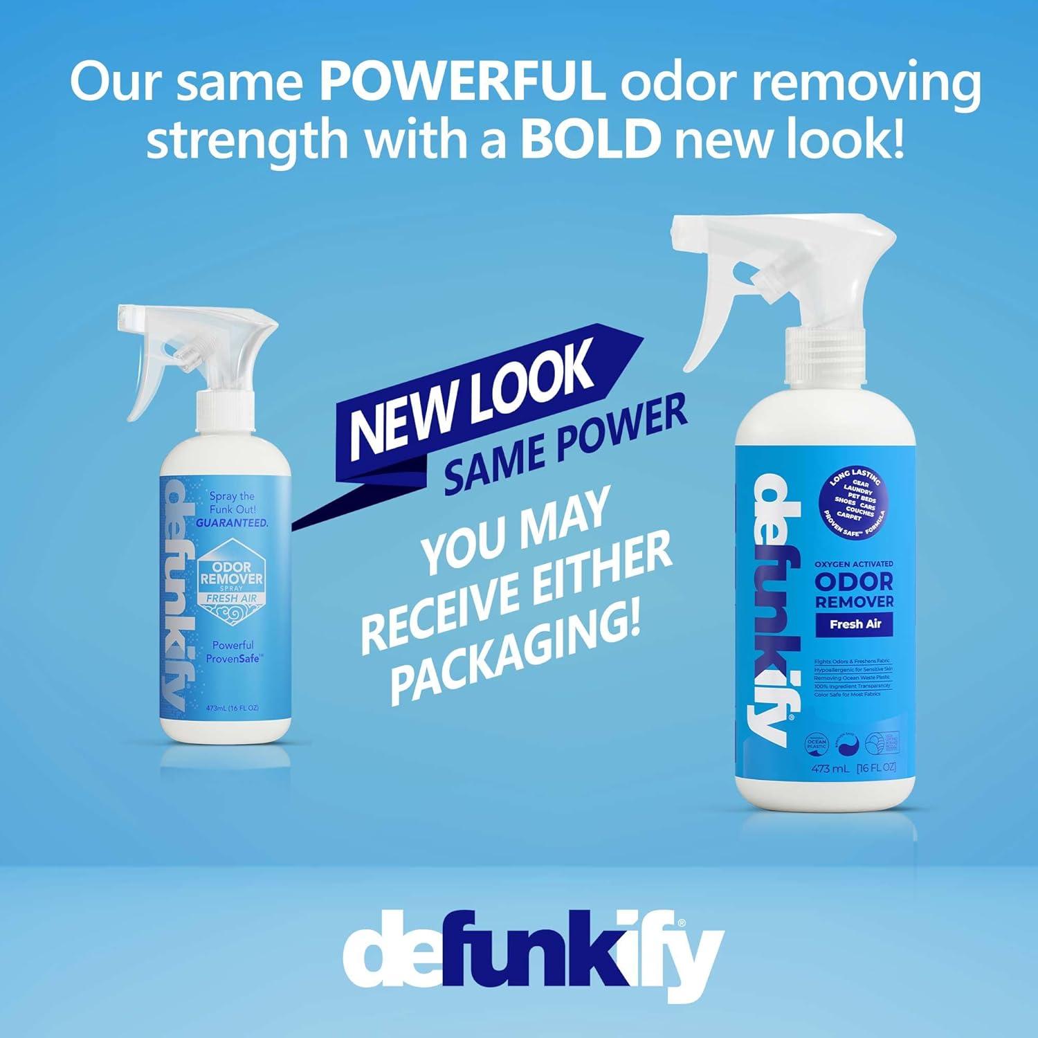 Spray Eliminador de Olores Defunkify 2-Pack 16oz Aire Fresco