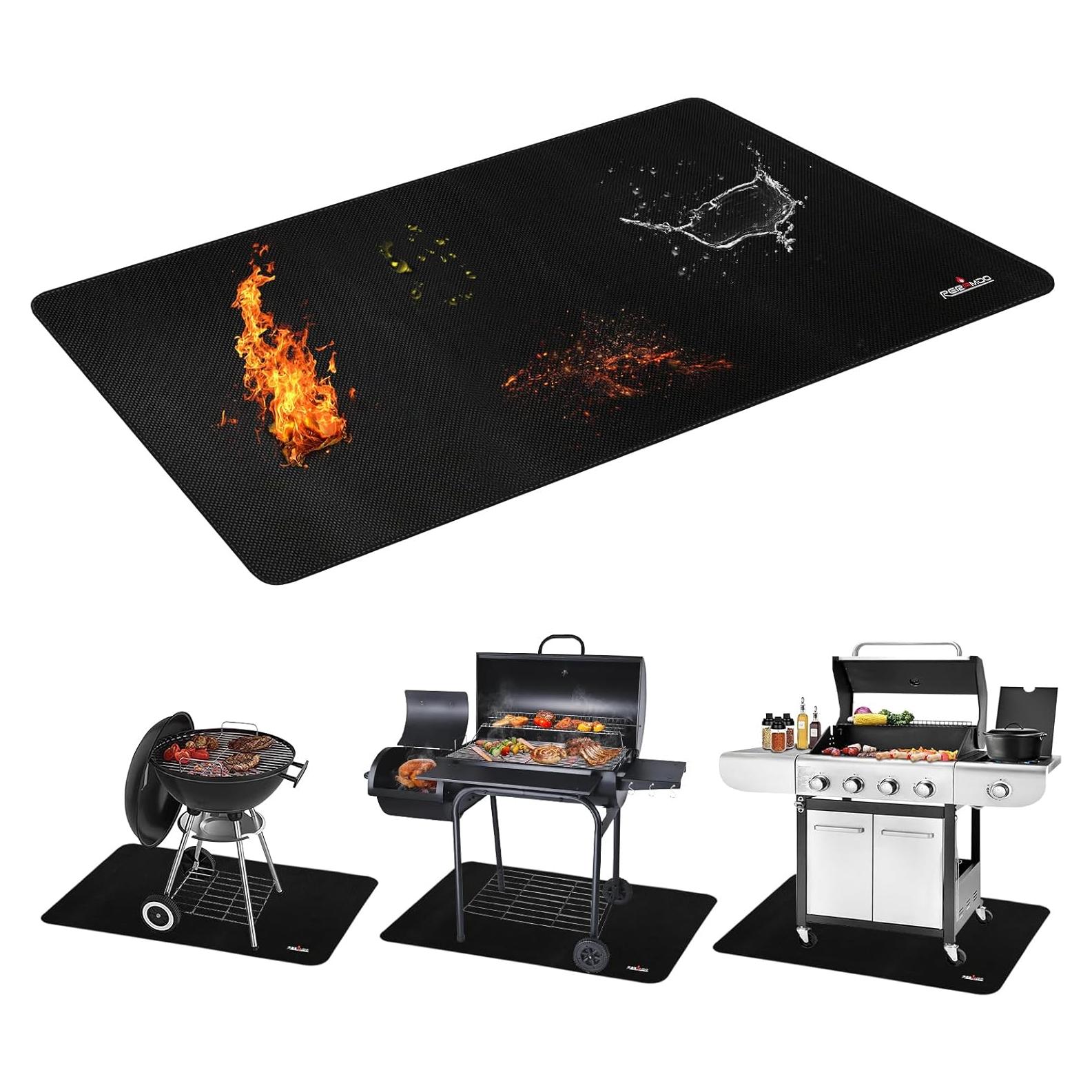 Alfombrilla para Parrilla RERAMDO 121.9x76.2cm Resistente al Calor