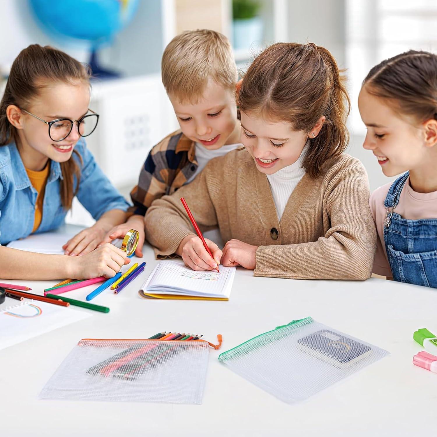 20 Bolsas de Malla con Cremallera YOPCDJ A3 43.2x30.5 cm