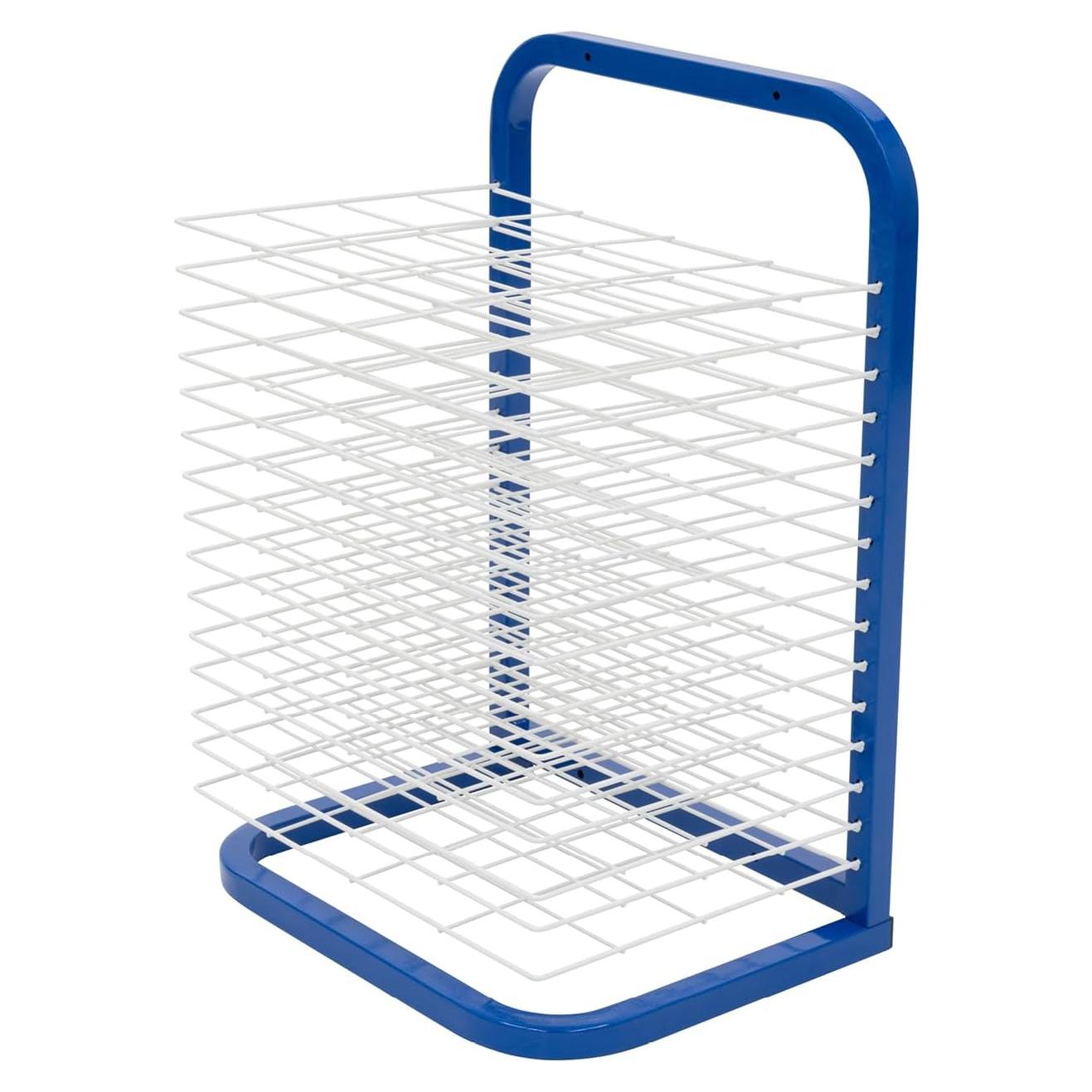 Estante de Secado de Arte Pearington 15 Estantes Azul 33.5x43.9 cm