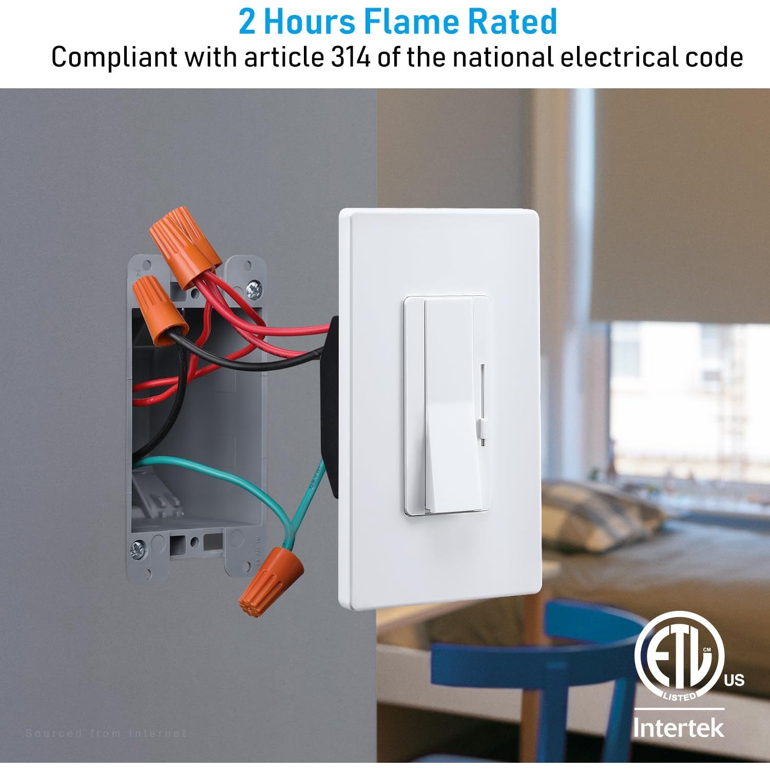 Caja de Salida Eléctrica LEONLITE 14 Pulgadas Estándar PVC - 6 Unidades